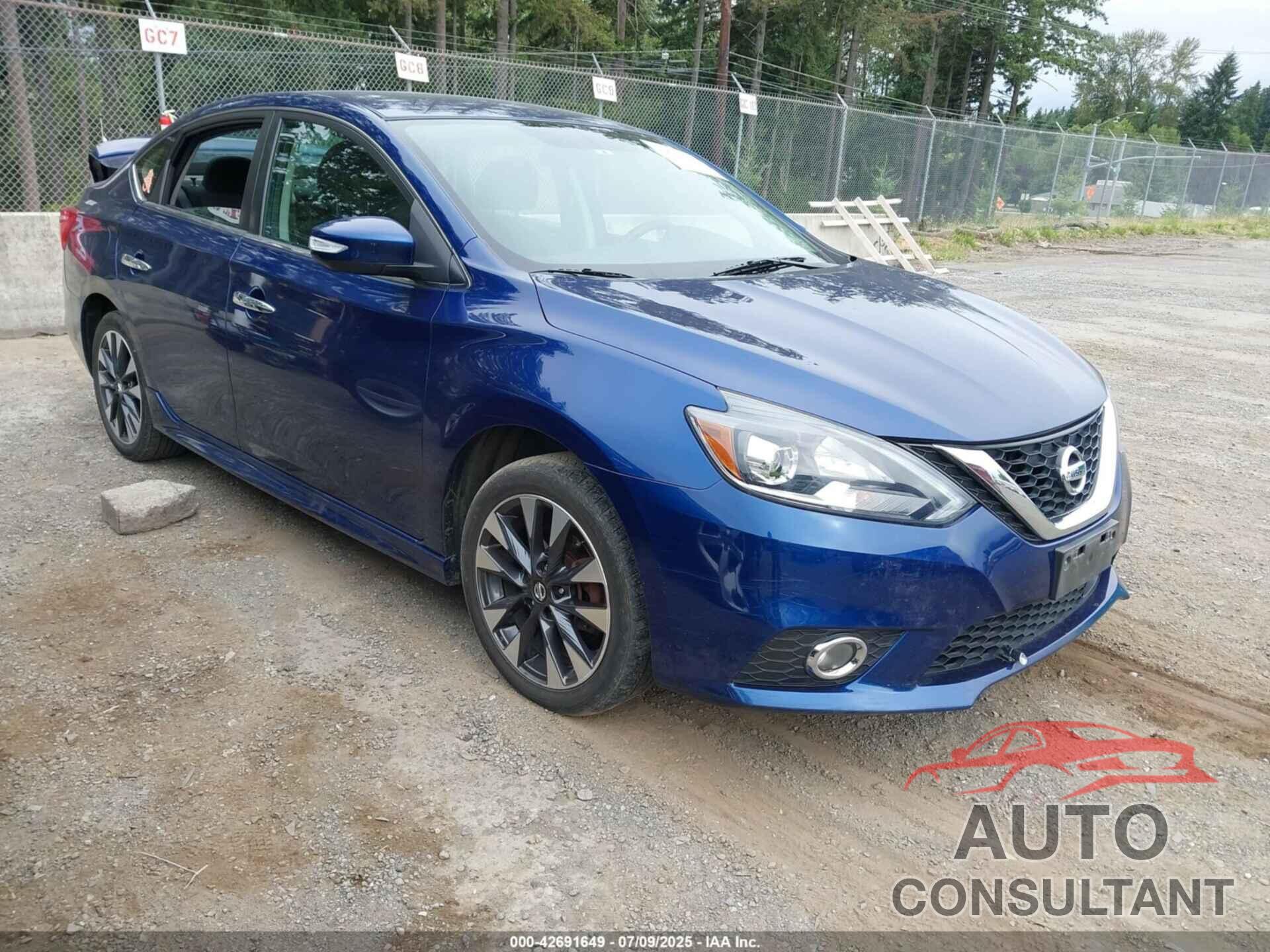 NISSAN SENTRA 2019 - 3N1AB7APXKY328363