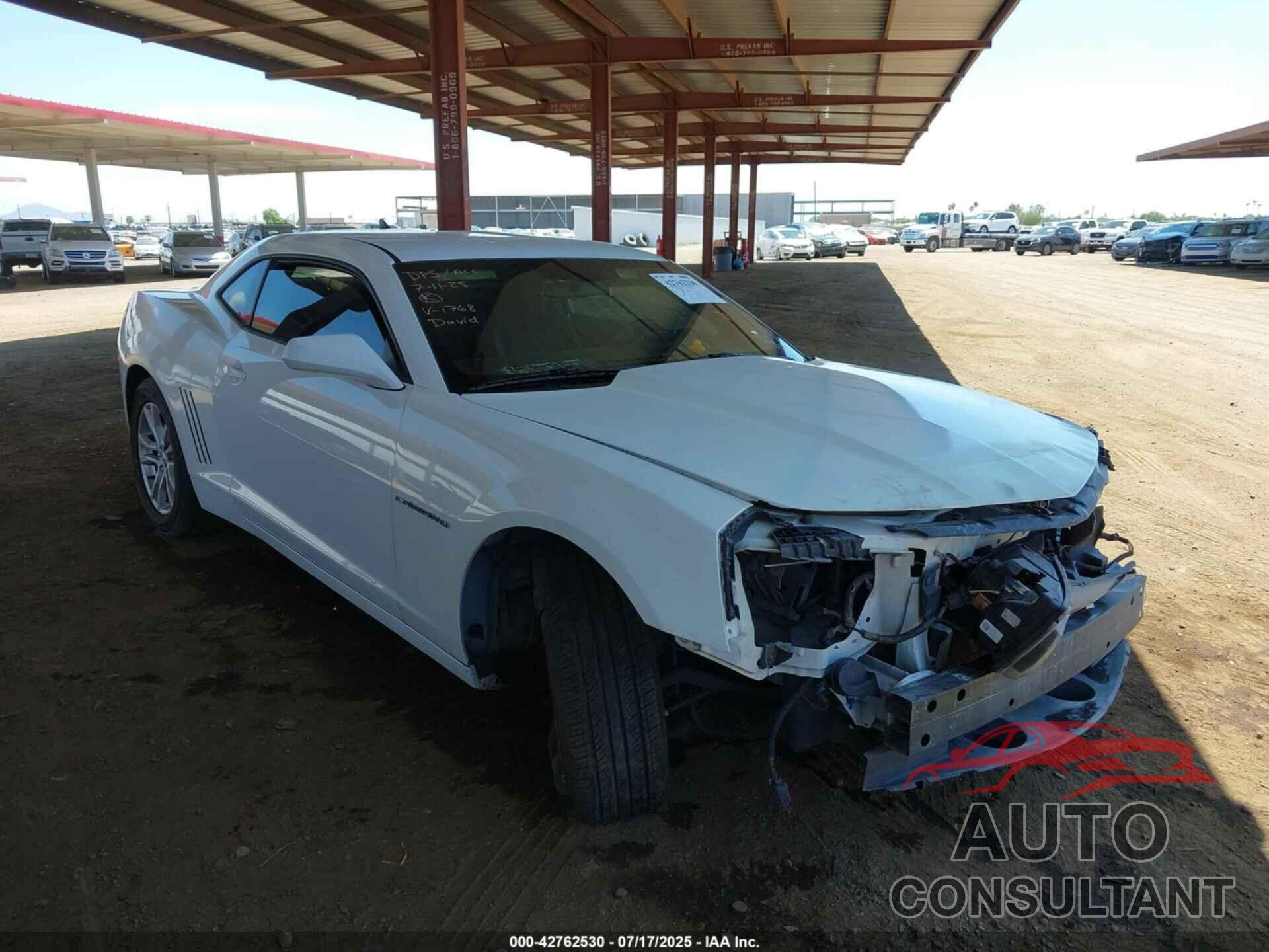 CHEVROLET CAMARO 2014 - 2G1FA1E38E9261768