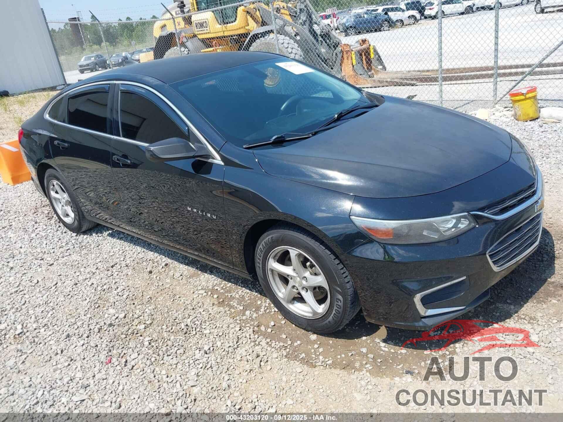 CHEVROLET MALIBU 2017 - 1G1ZB5STXHF206515