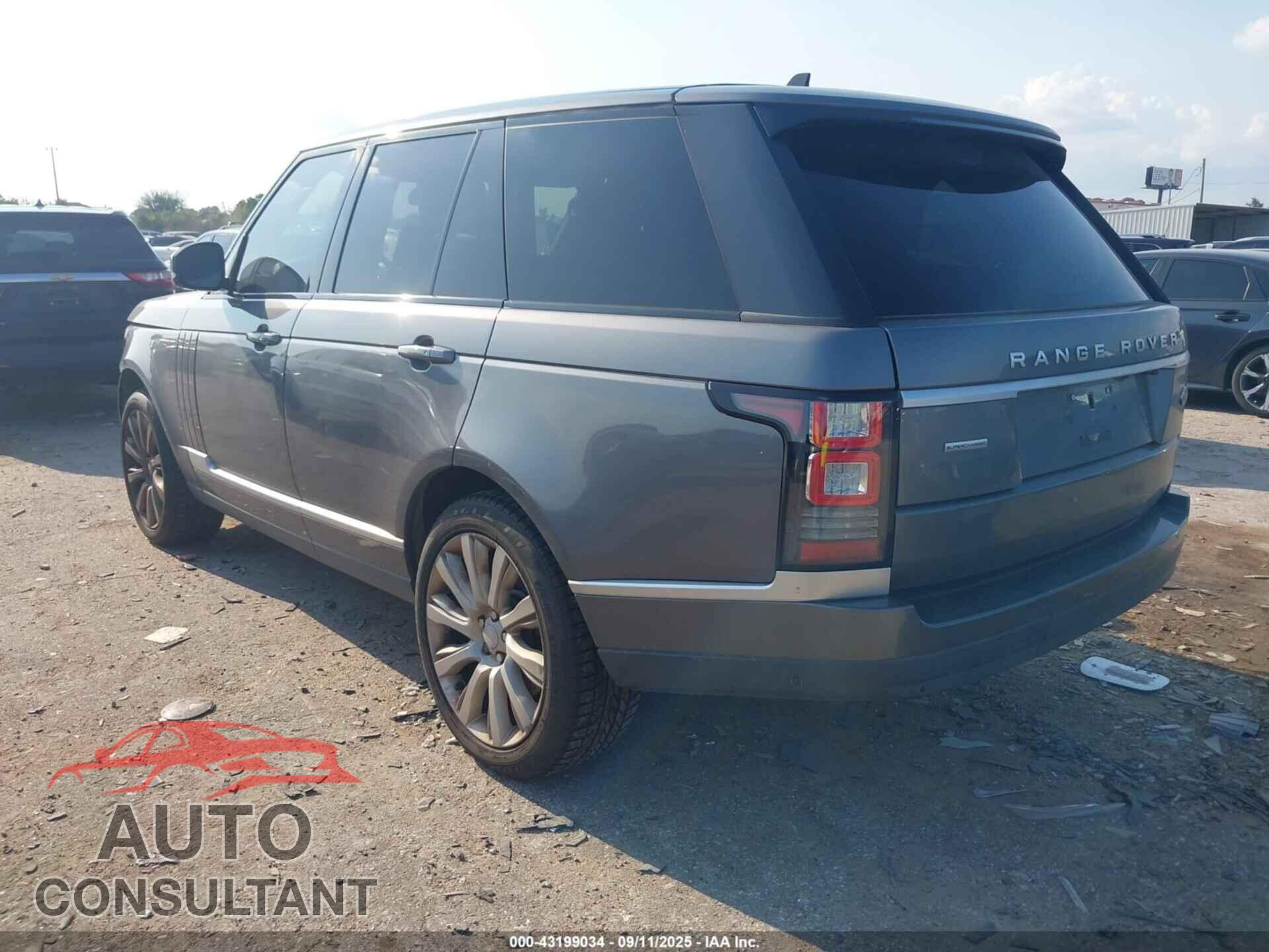 LAND ROVER RANGE ROVER 2016 - SALGS2EF8GA270897