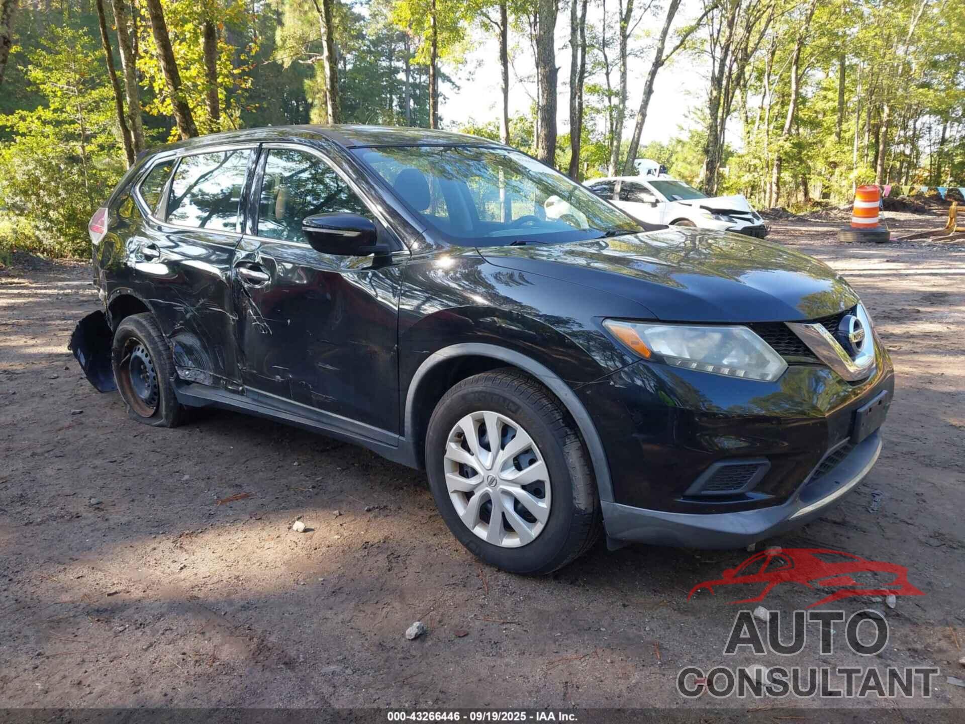 NISSAN ROGUE 2015 - KNMAT2MV7FP527305