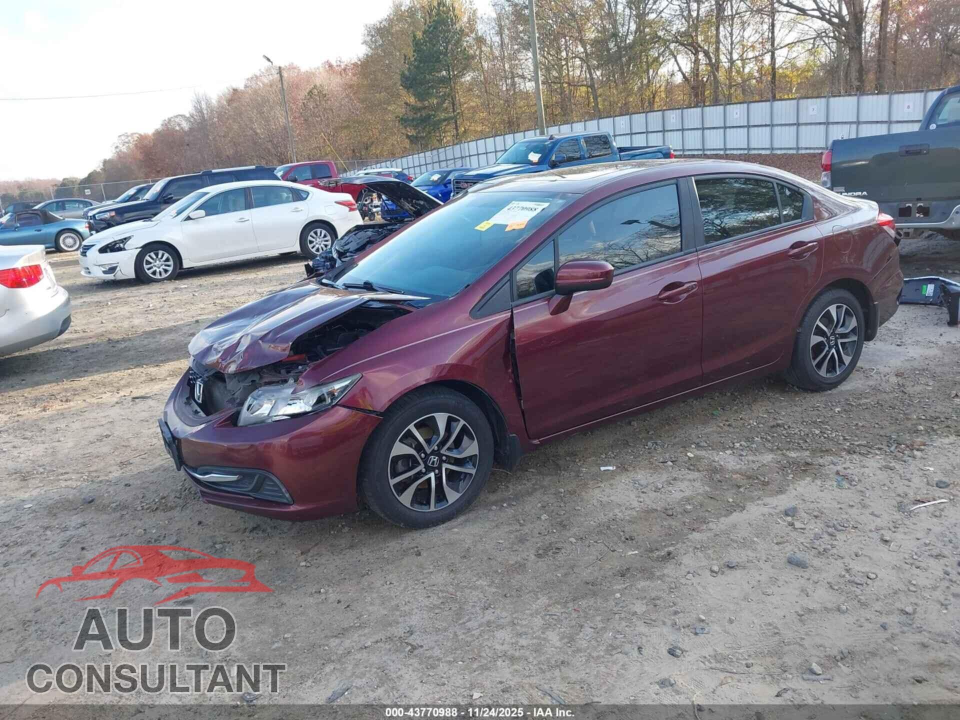 HONDA CIVIC 2014 - 19XFB2F88EE024400