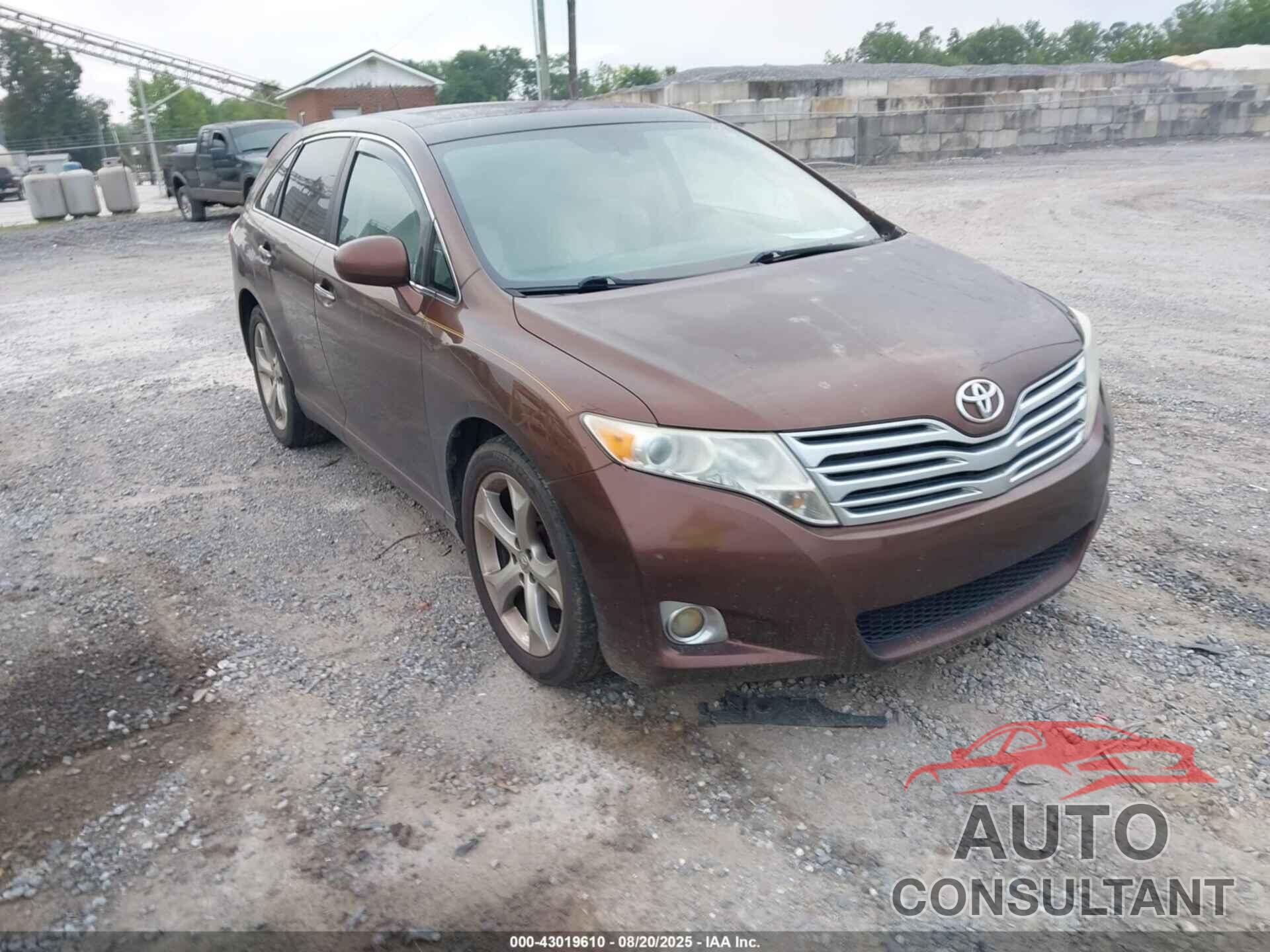 TOYOTA VENZA 2009 - 4T3BK11A39U016623