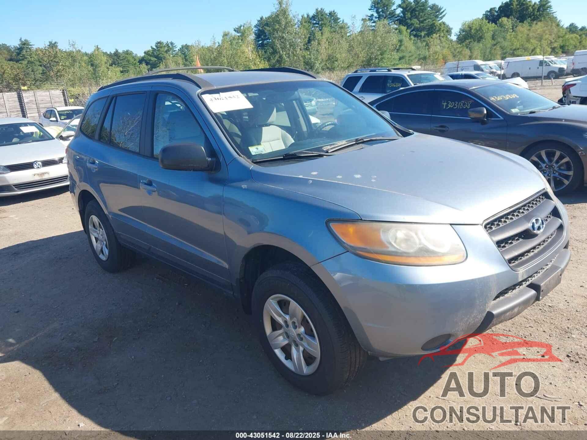 HYUNDAI SANTA FE 2009 - 5NMSG13D89H303159