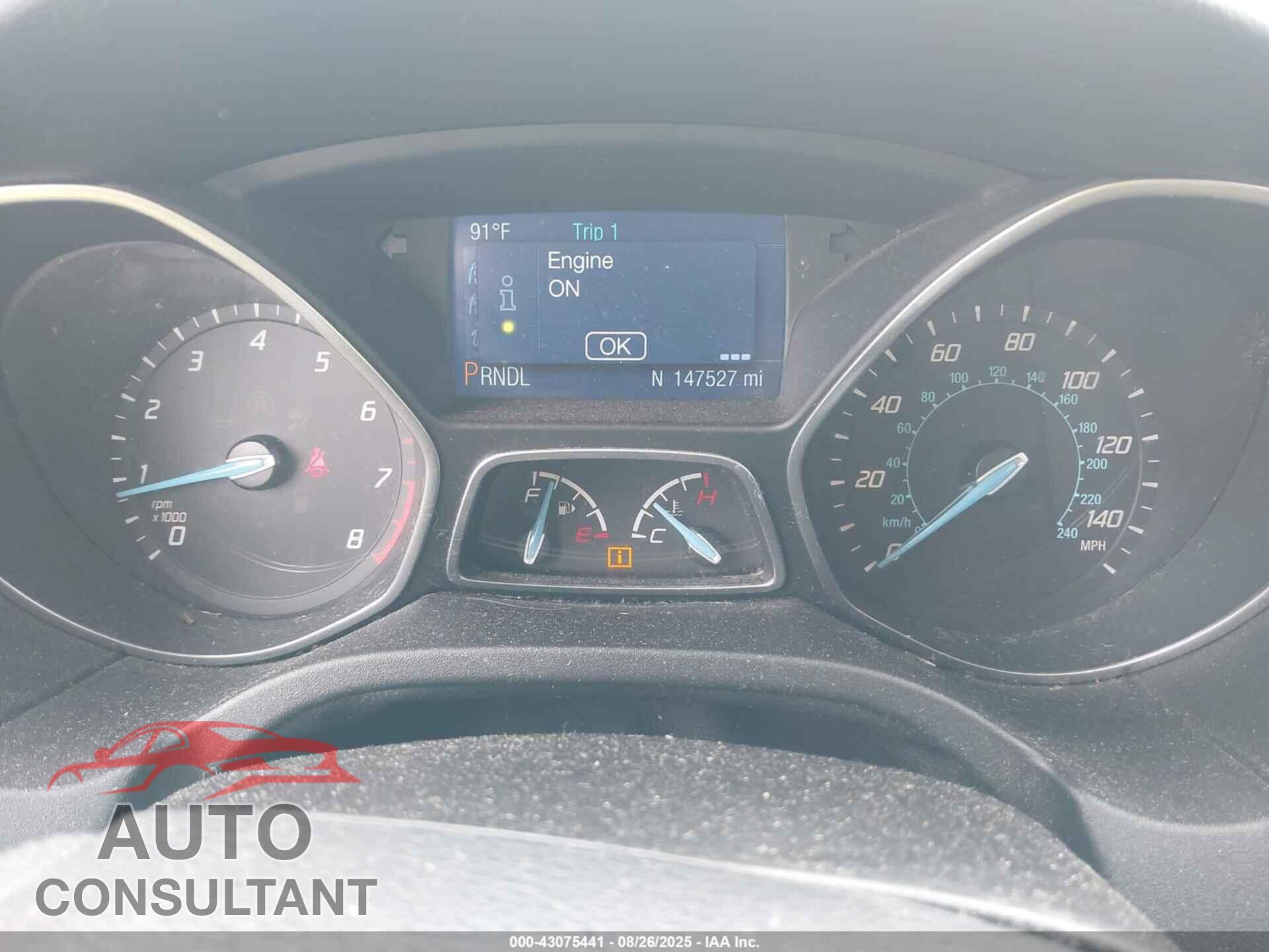 FORD FOCUS 2014 - 1FADP3F25EL154237