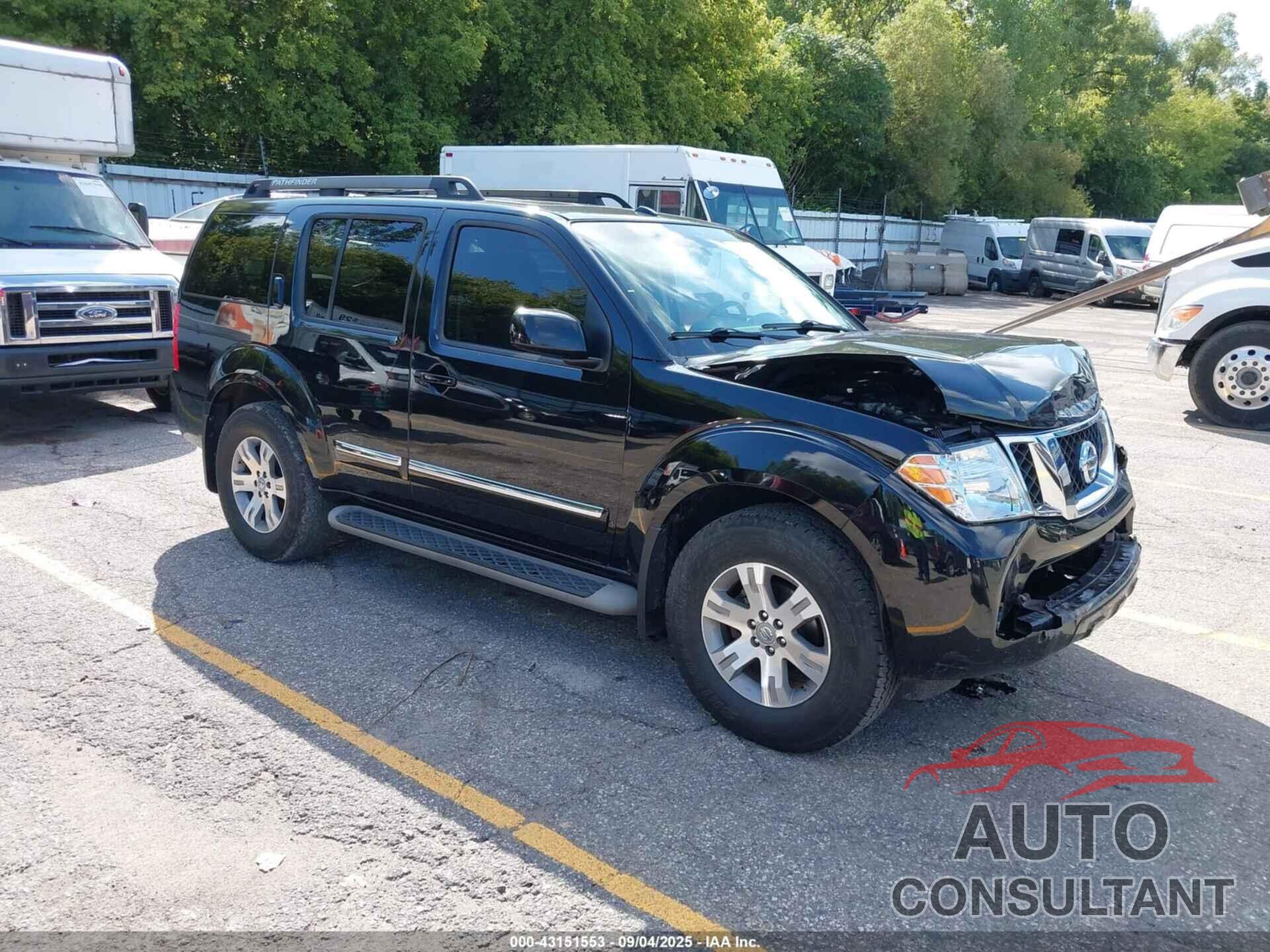 NISSAN PATHFINDER 2012 - 5N1AR1NB4CC604482