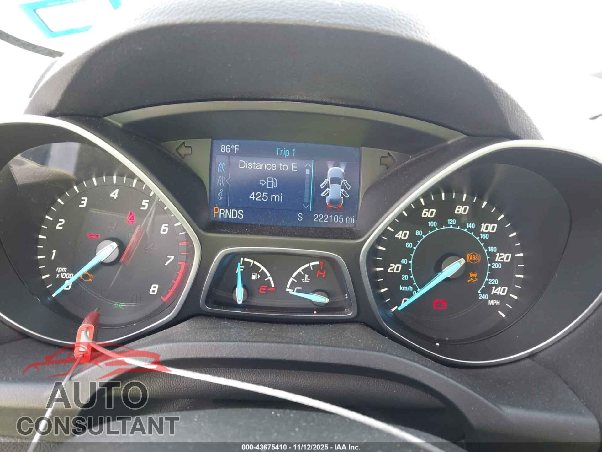 FORD ESCAPE 2014 - 1FMCU0F72EUD57813