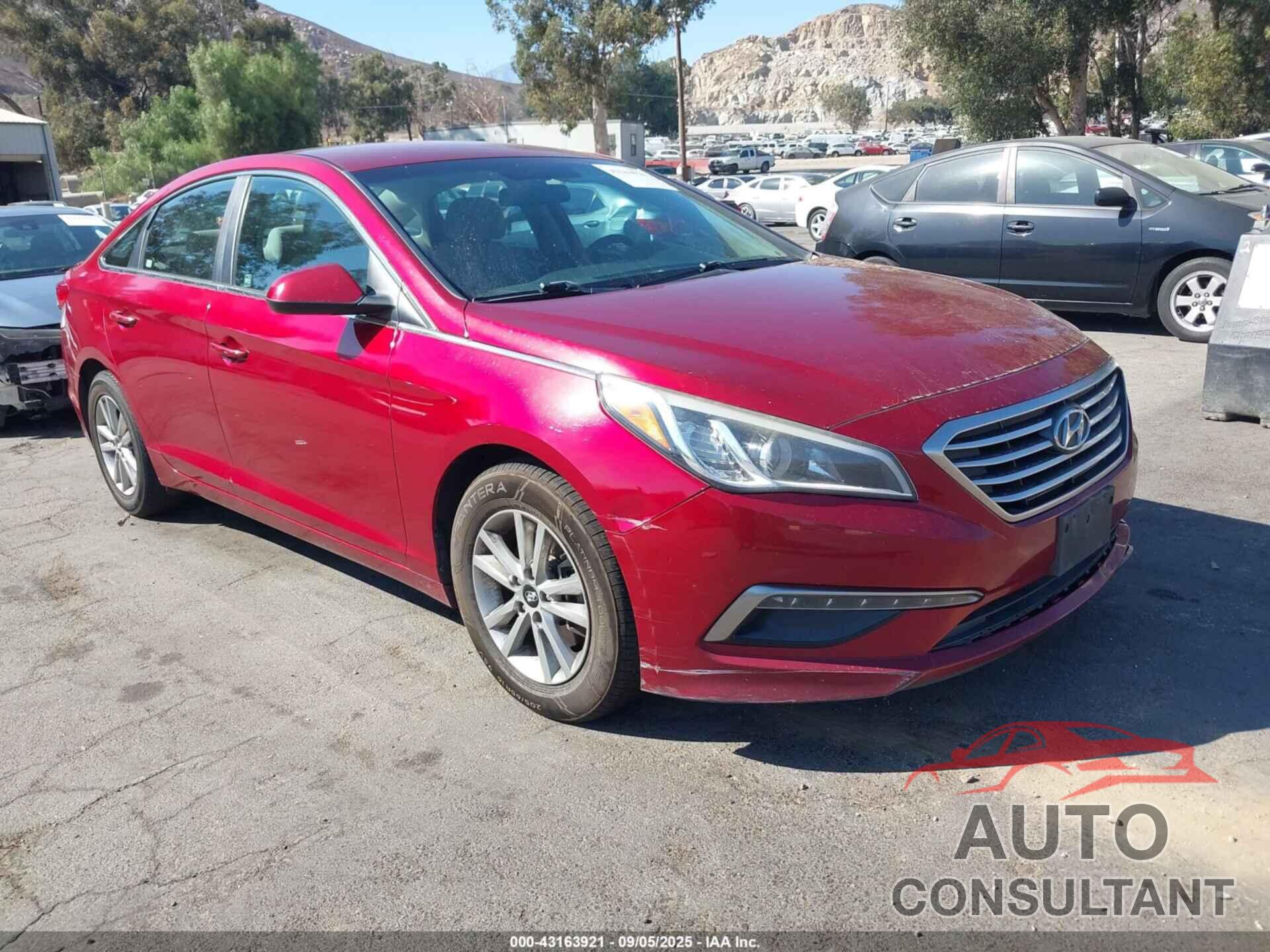 HYUNDAI SONATA 2015 - 5NPE24AFXFH020567
