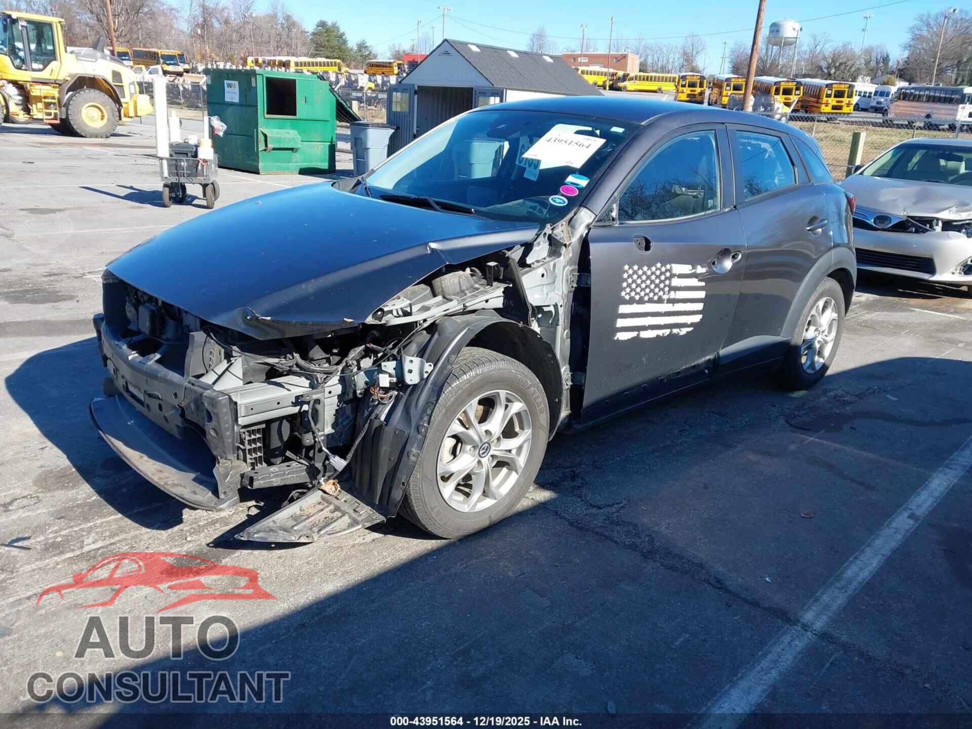 MAZDA CX-3 2019 - JM1DKDB79K1454936
