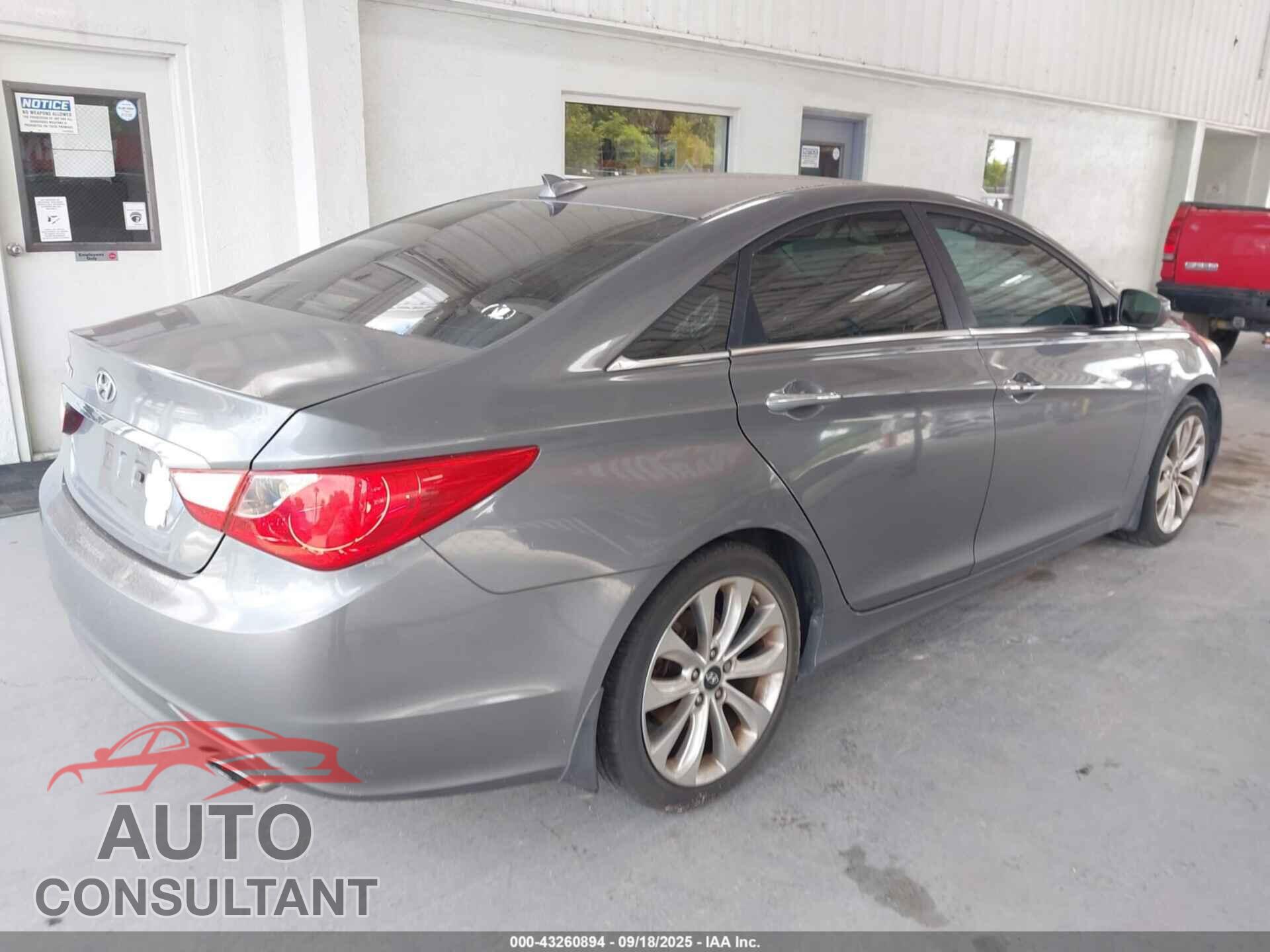HYUNDAI SONATA 2013 - 5NPEC4AC5DH731710