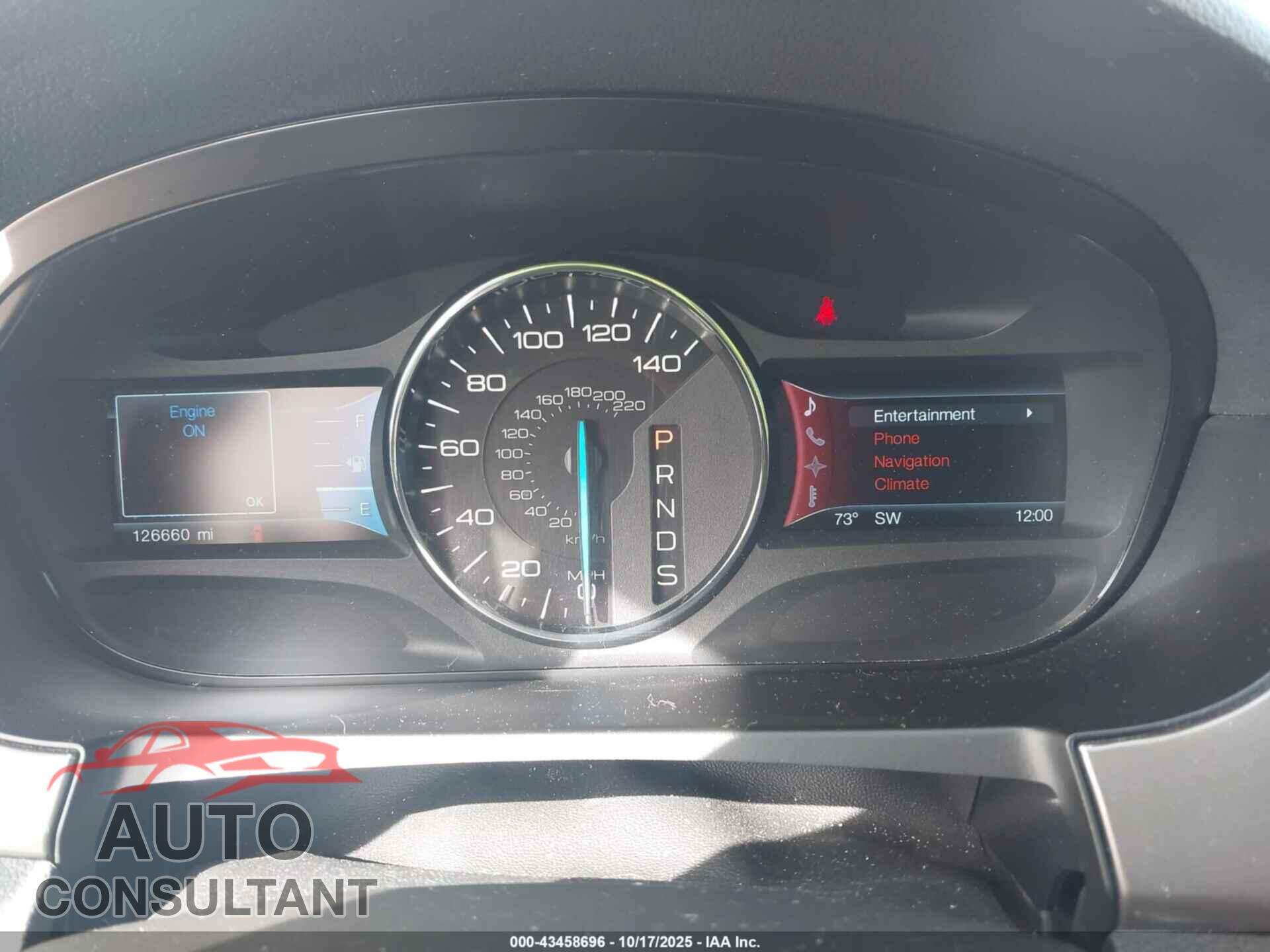 FORD EDGE 2013 - 2FMDK4AK2DBC65456