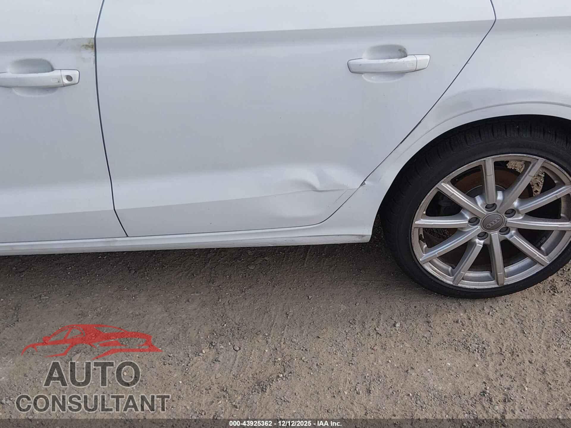 AUDI A3 2015 - WAUBFGFF2F1118899
