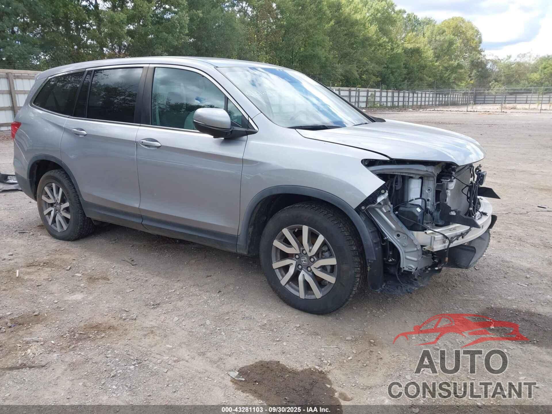 HONDA PILOT 2019 - 5FNYF5H57KB031636