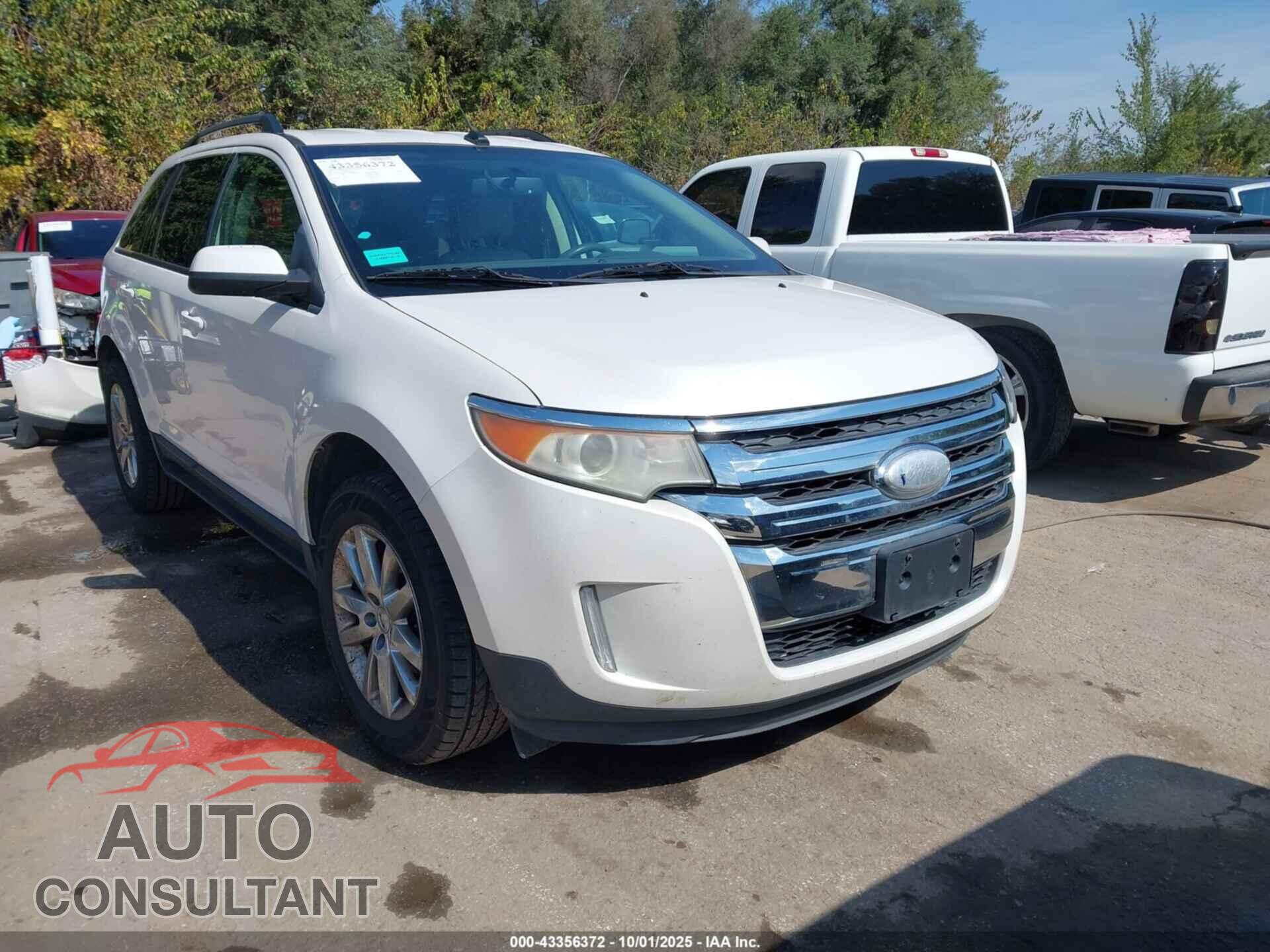 FORD EDGE 2012 - 2FMDK3J91CBA27085