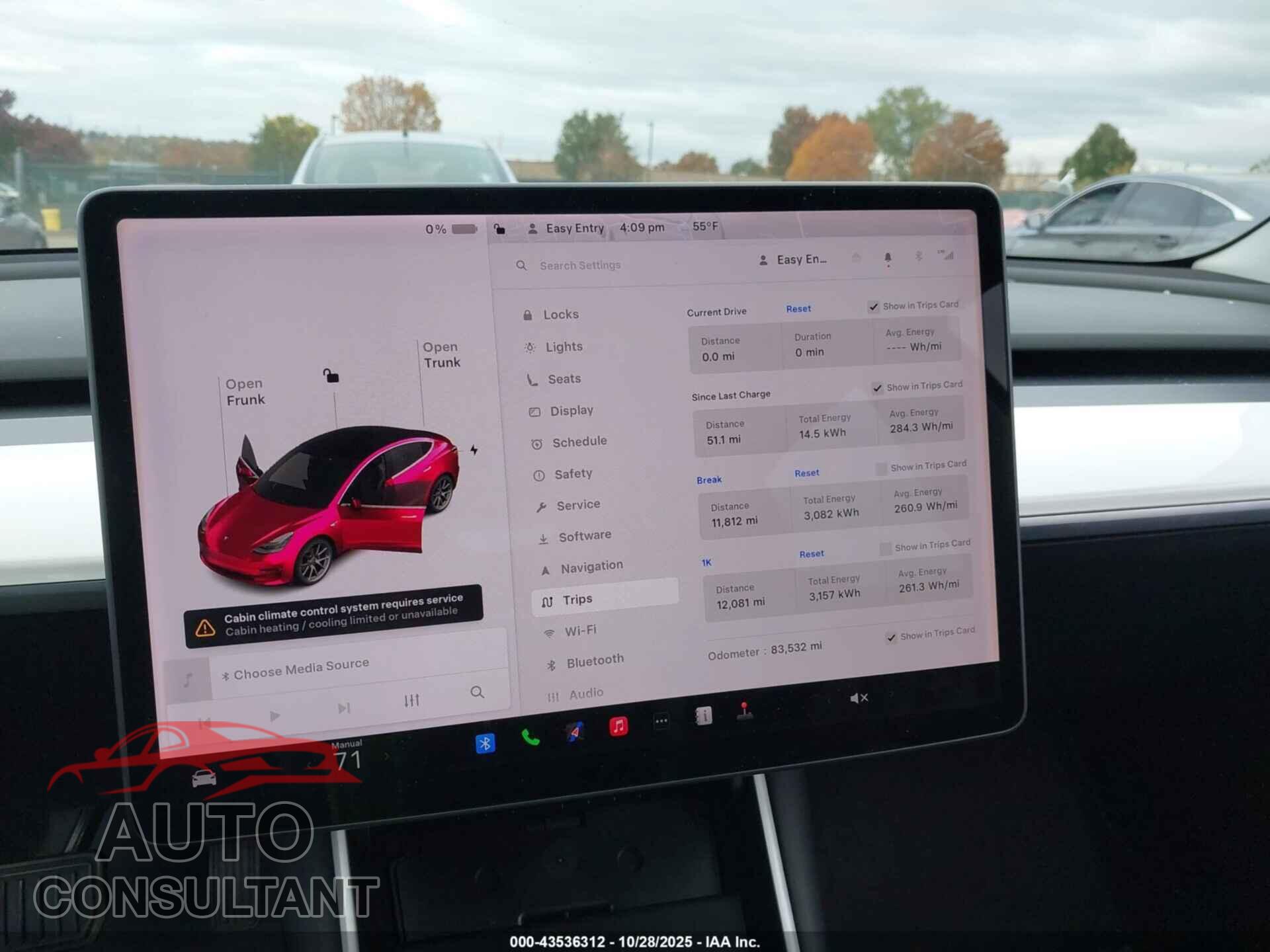 TESLA MODEL 3 2020 - 5YJ3E1EA8LF505067
