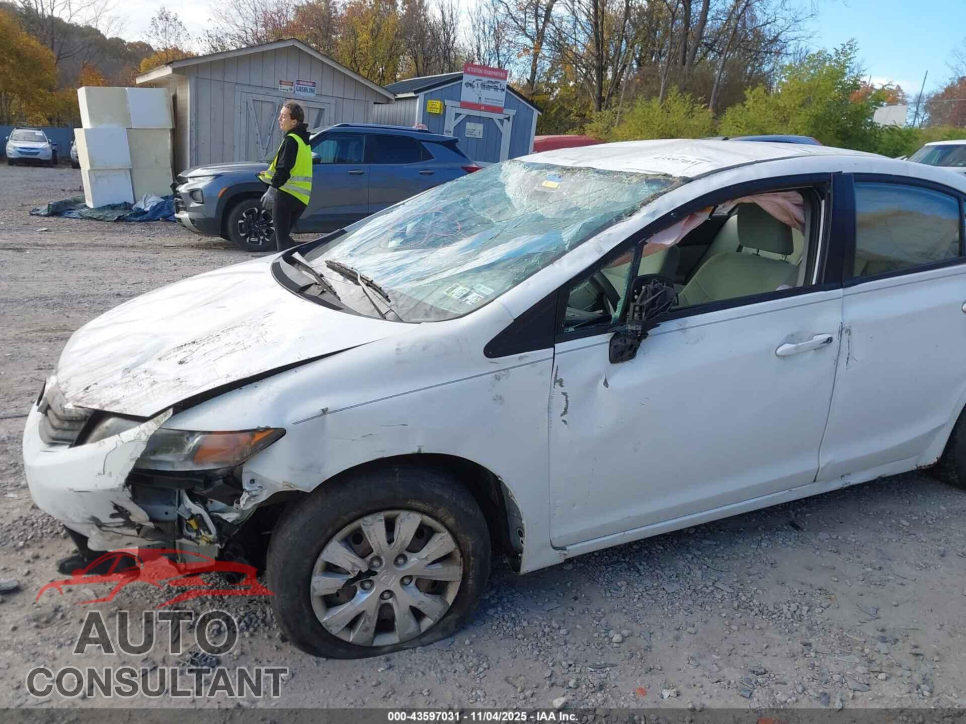 HONDA CIVIC 2012 - 19XFB2F5XCE051875