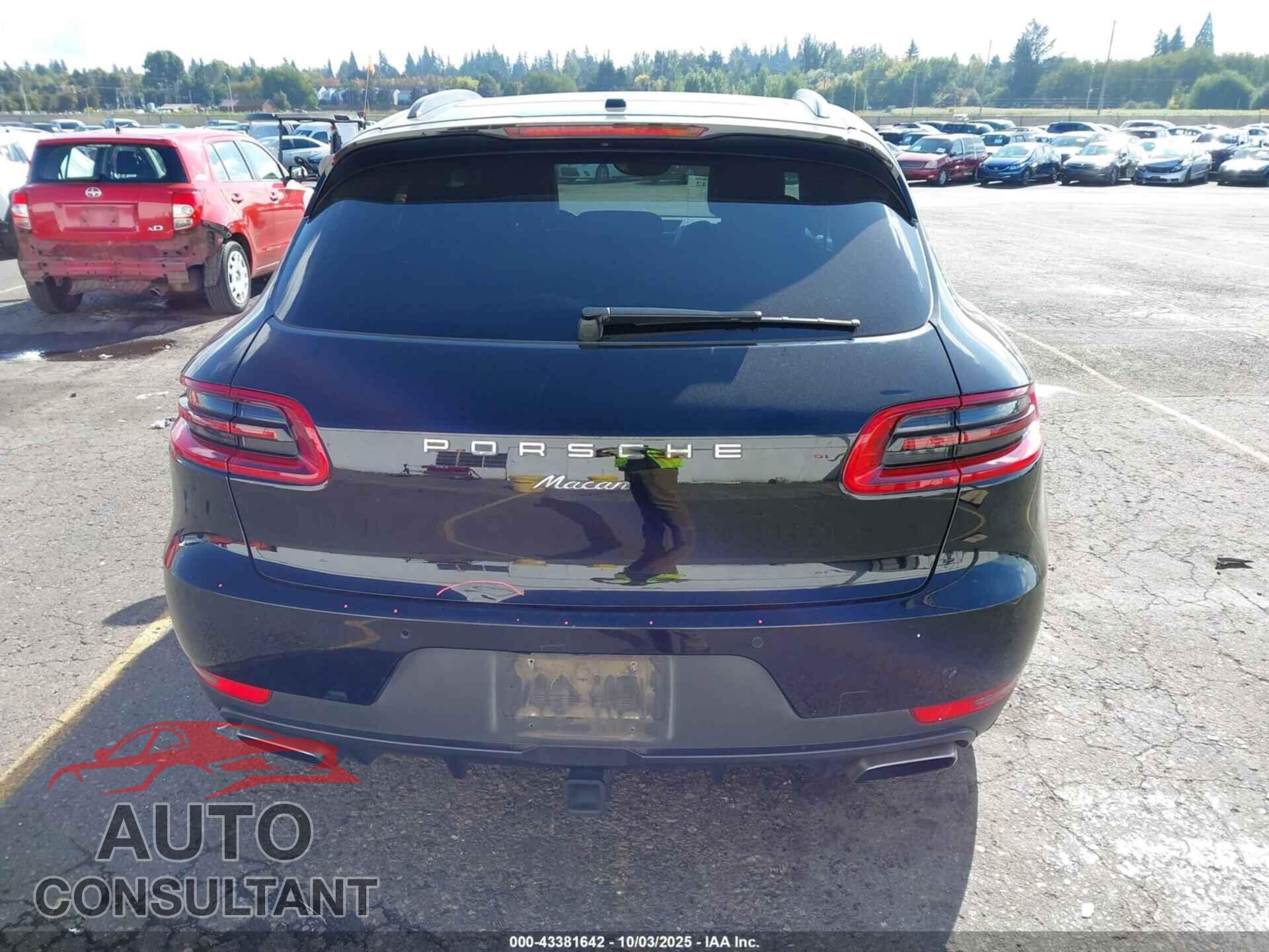 PORSCHE MACAN 2017 - WP1AA2A50HLB82637