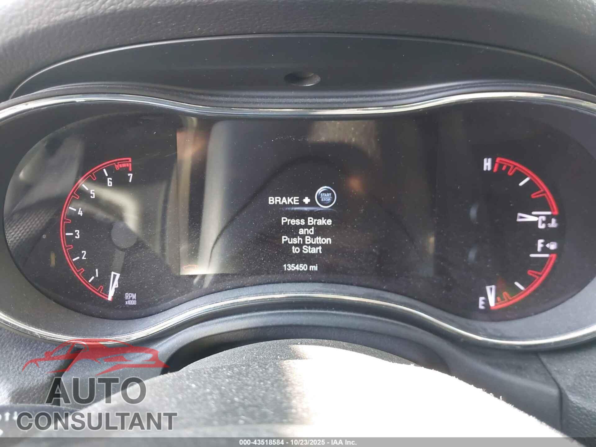 DODGE DURANGO 2014 - 1C4RDJAG9EC562451