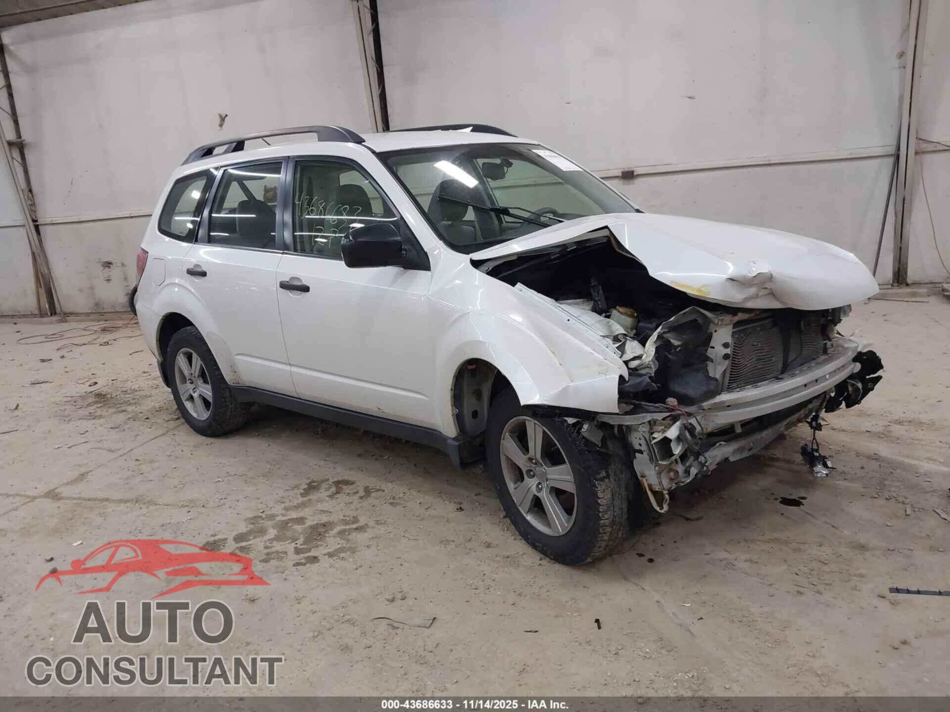 SUBARU FORESTER 2012 - JF2SHABC4CH412413