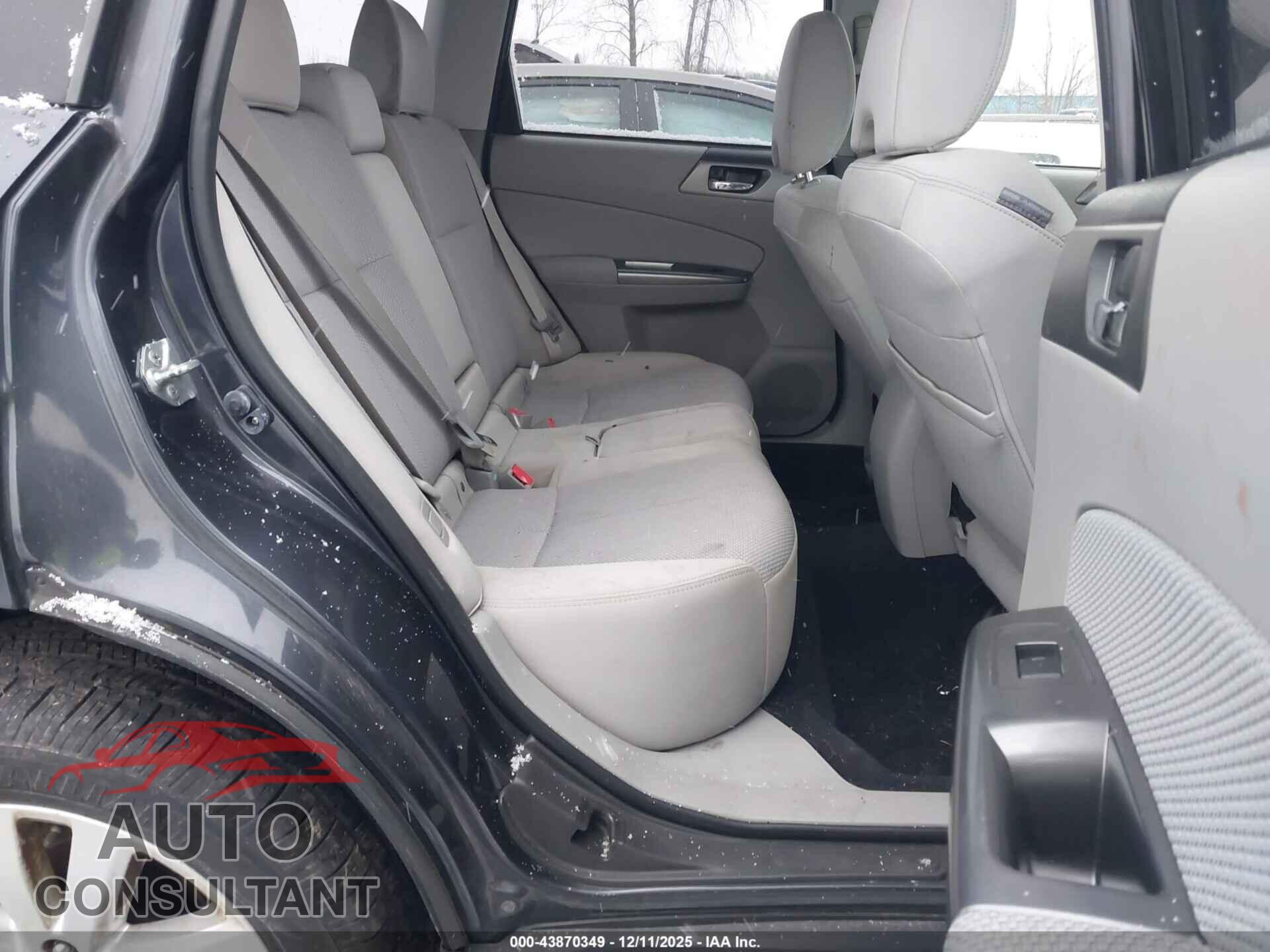 SUBARU FORESTER 2012 - JF2SHBCC5CH418287
