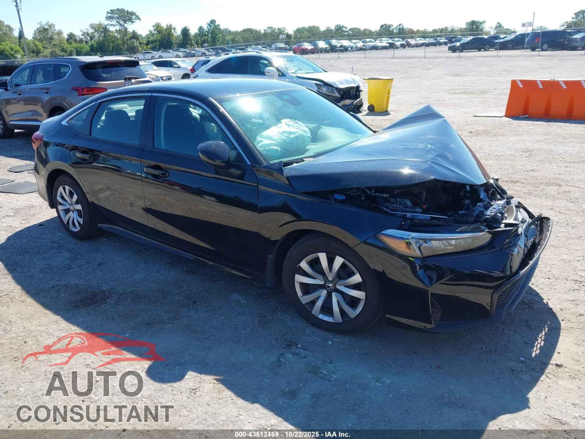 HONDA CIVIC 2025 - 2HGFE2F20SH593892