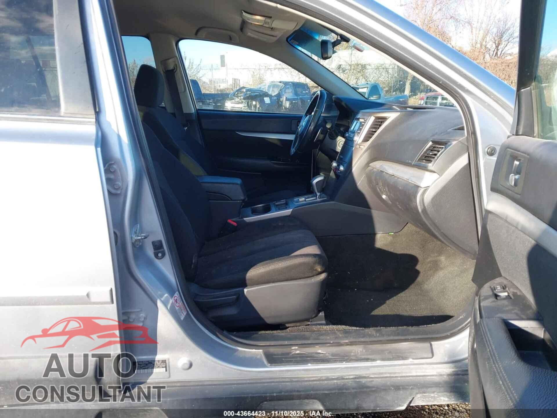 SUBARU OUTBACK 2012 - 4S4BRBCC5C3239090