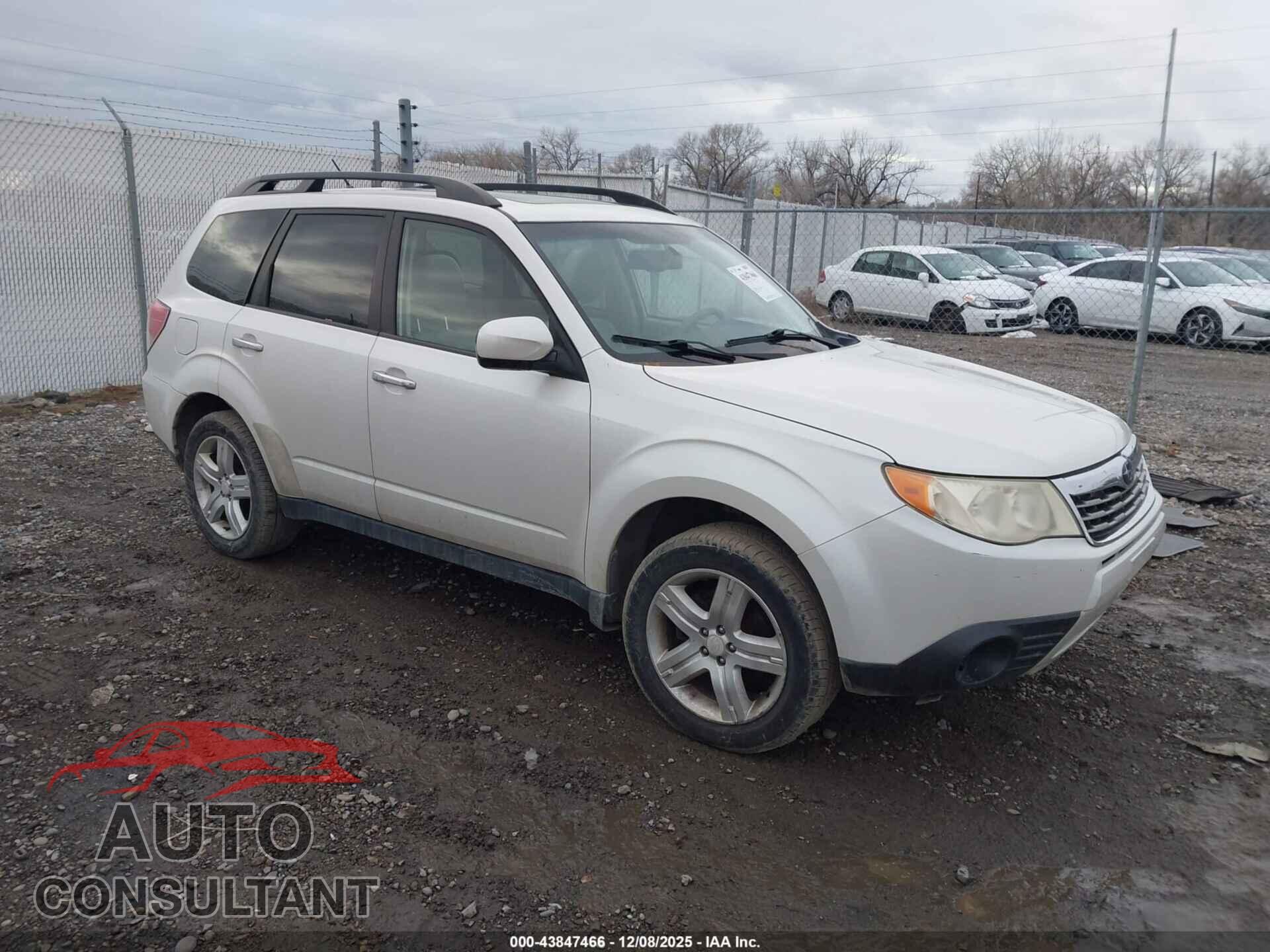 SUBARU FORESTER 2010 - JF2SH6CC8AH701142