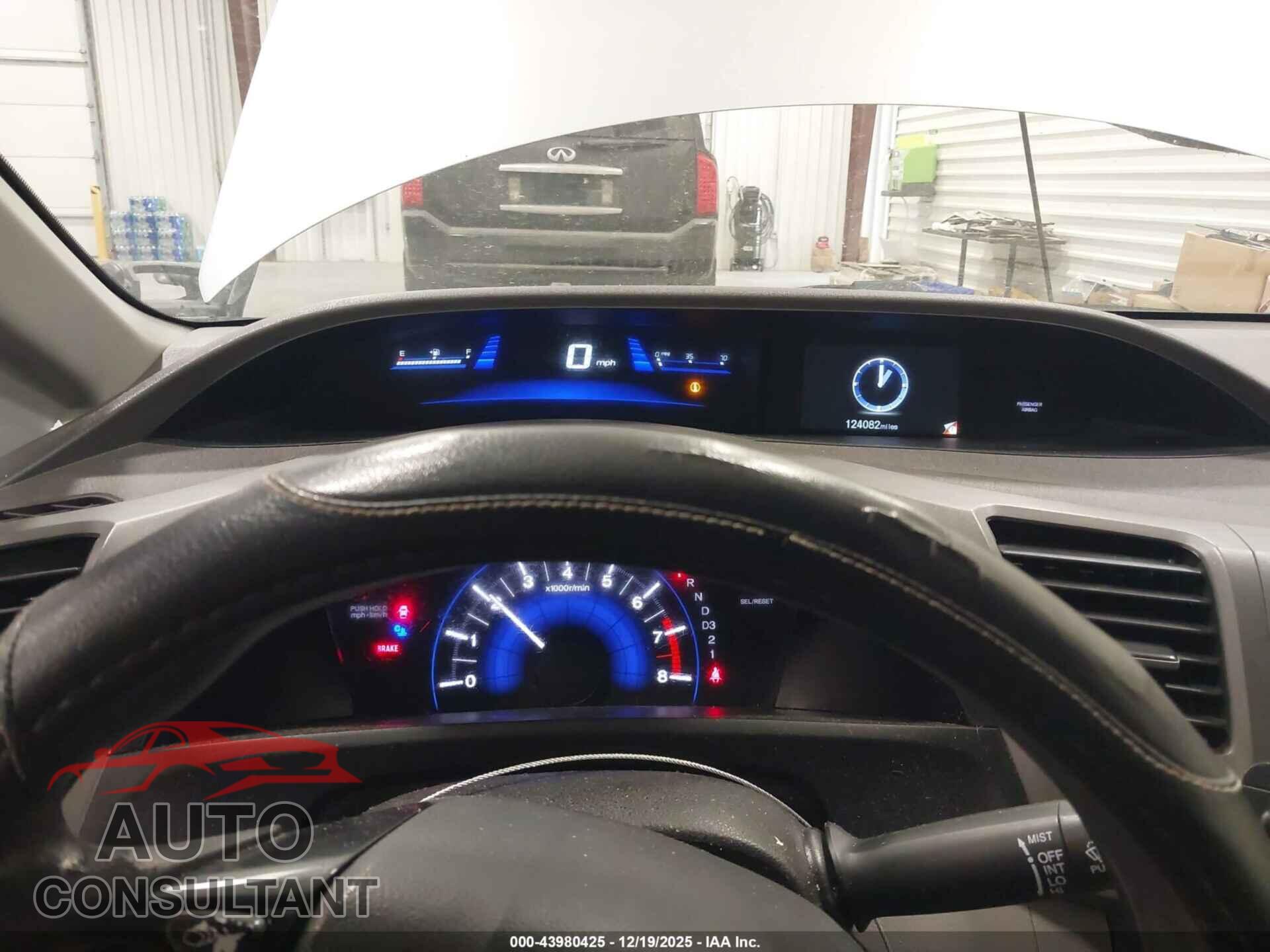 HONDA CIVIC 2012 - 2HGFB2F57CH571781