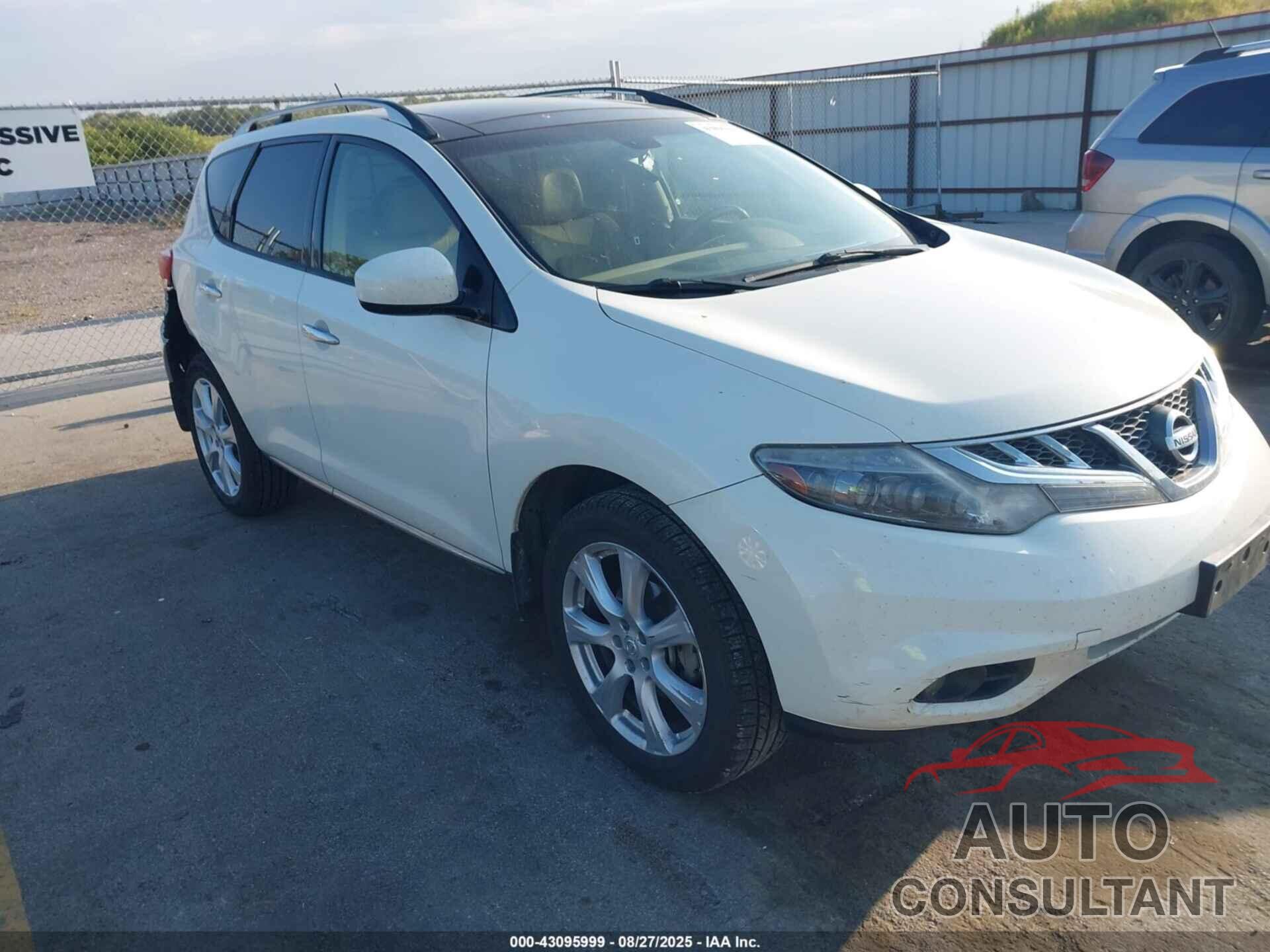 NISSAN MURANO 2014 - JN8AZ1MW6EW504978