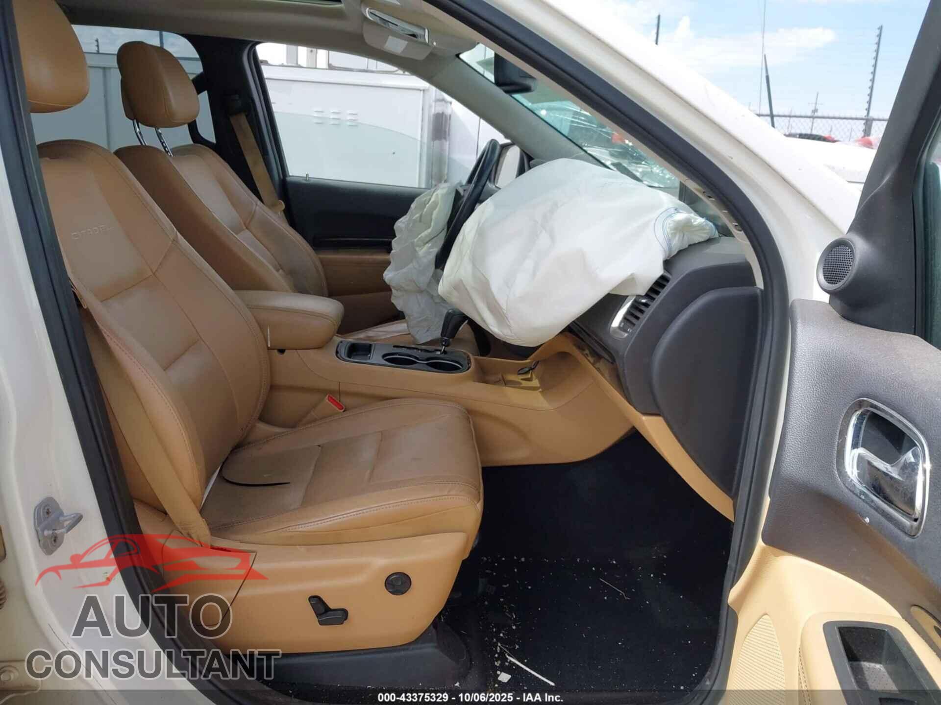 DODGE DURANGO 2011 - 1D4SD5GT4BC711778