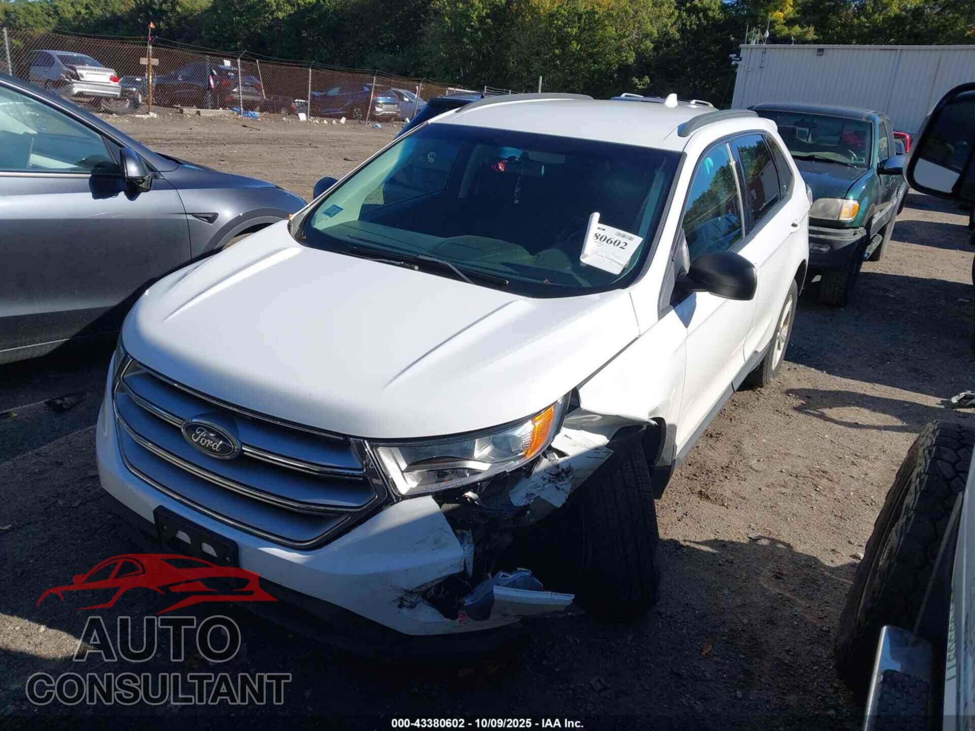 FORD EDGE 2017 - 2FMPK4G90HBB70904