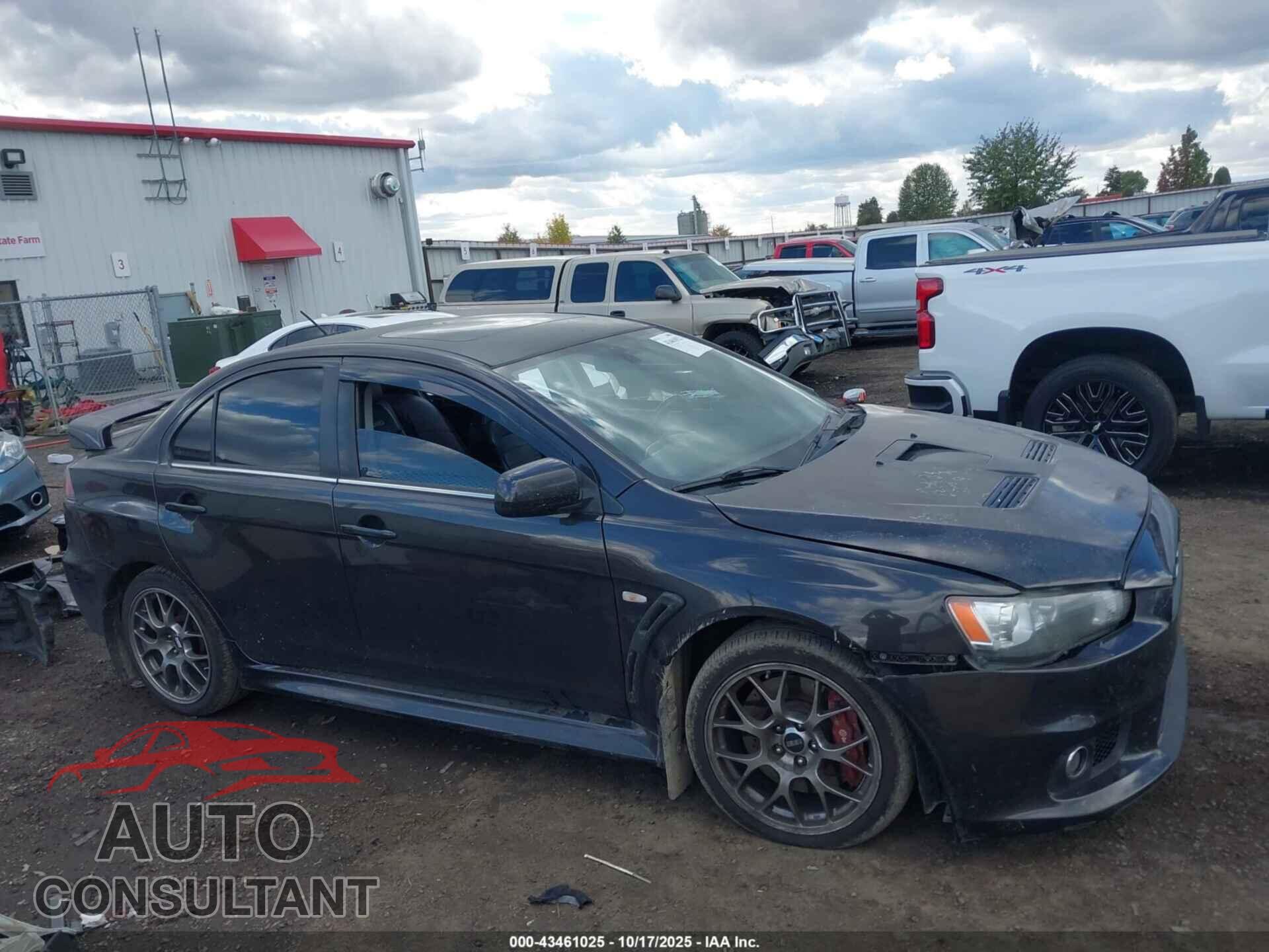 MITSUBISHI LANCER EVOLUTION 2010 - JA32W5FV0AU026078
