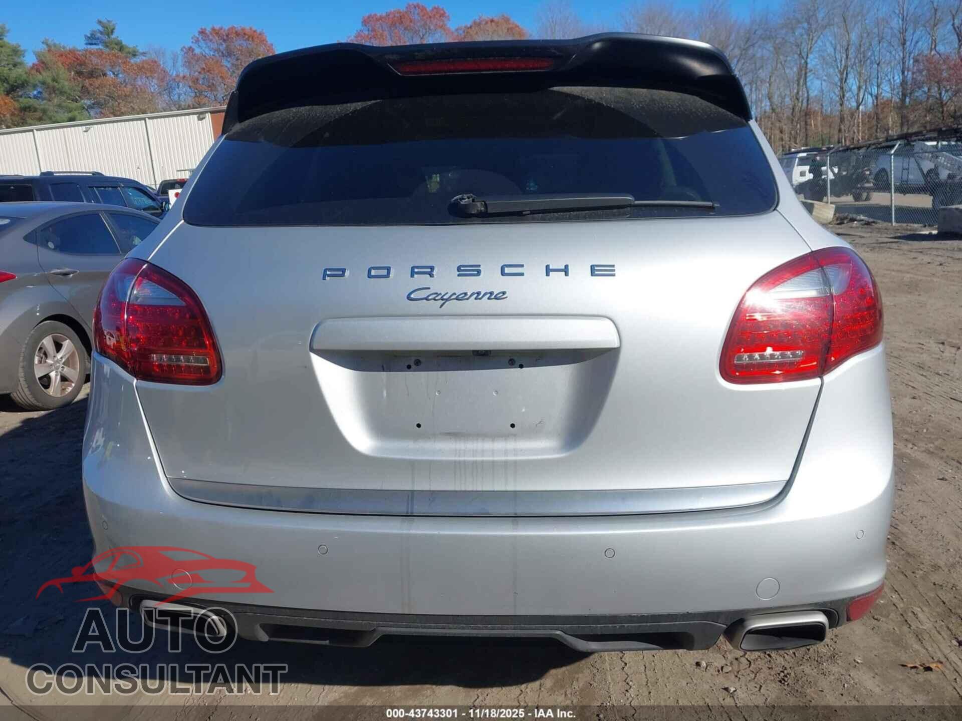 PORSCHE CAYENNE 2013 - WP1AA2A28DLA11909