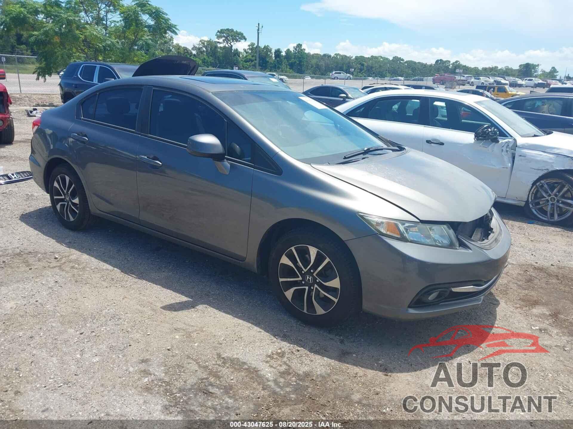 HONDA CIVIC 2013 - 2HGFB2F90DH515413