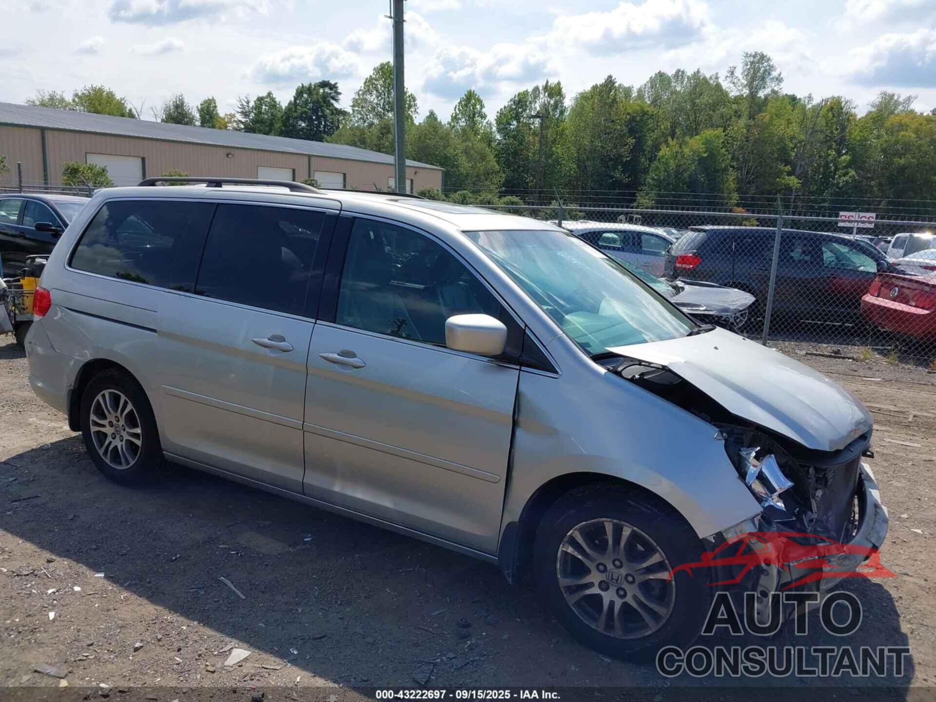 HONDA ODYSSEY 2009 - 5FNRL38899B034074