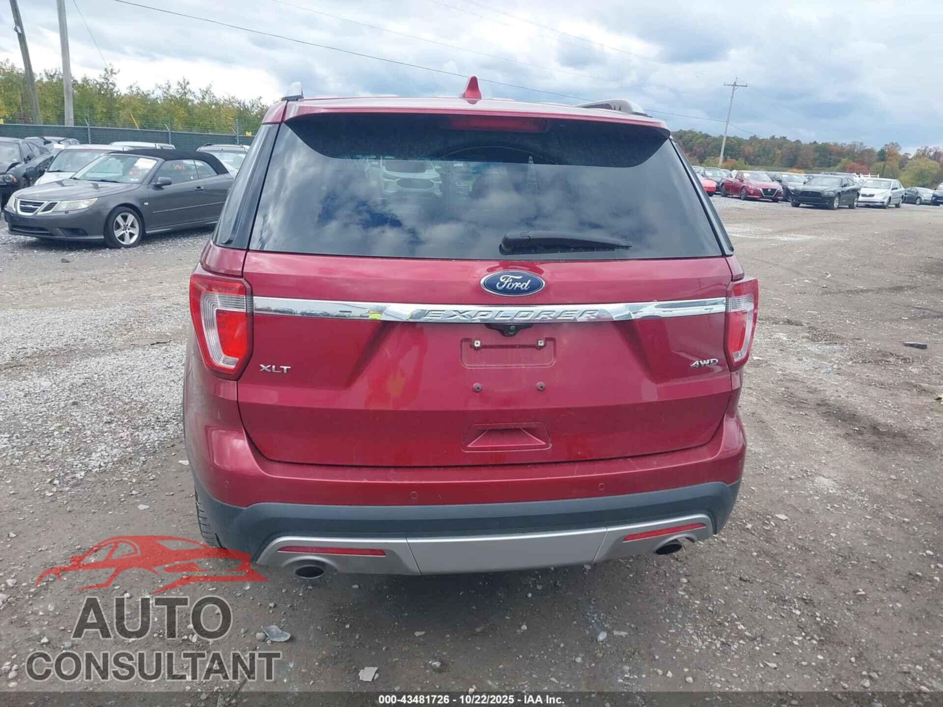 FORD EXPLORER 2017 - 1FM5K8D84HGA65558