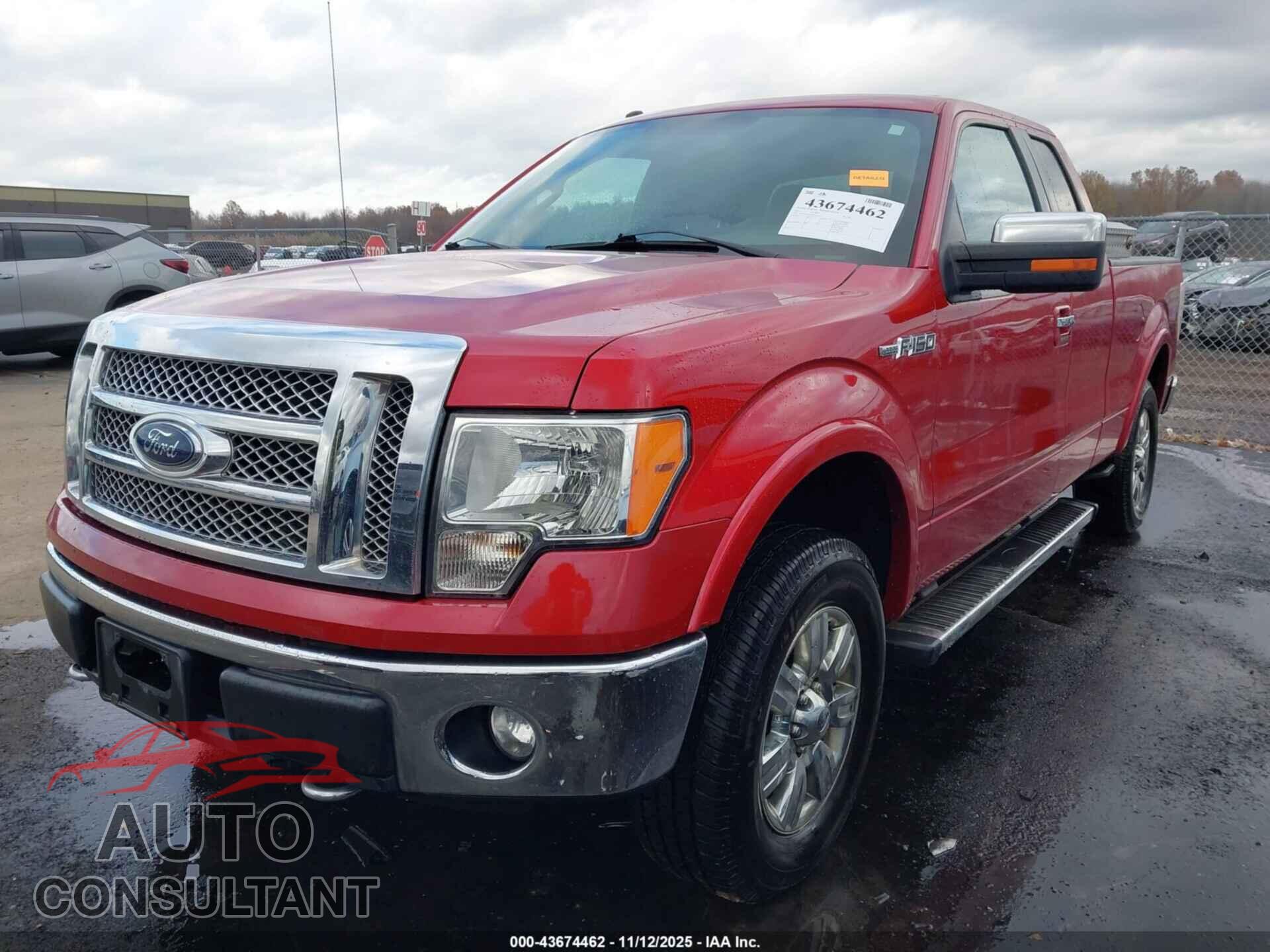 FORD F-150 2012 - 1FTFX1EF7CFC11187