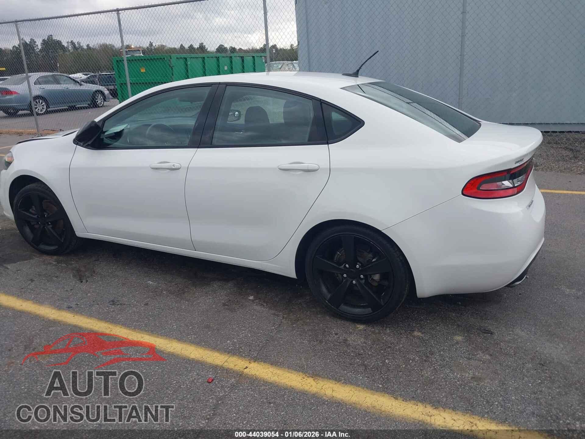 DODGE DART 2015 - 1C3CDFBB4FD421213