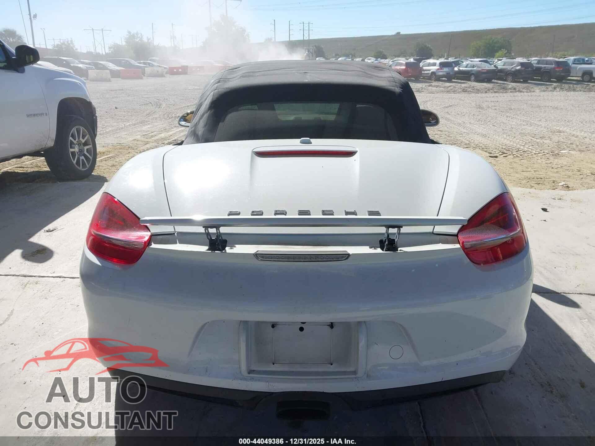 PORSCHE BOXSTER 2014 - WP0CA2A85EK120477