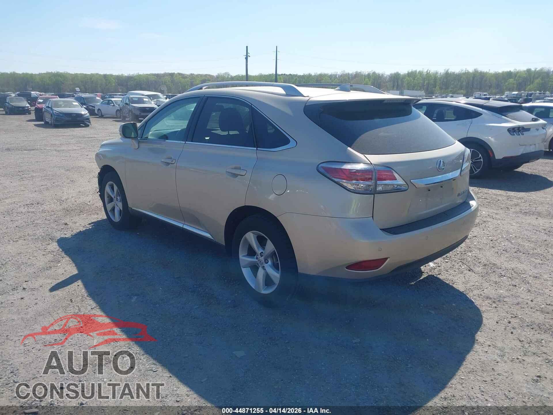 LEXUS RX 350 2015 - 2T2BK1BA0FC303739