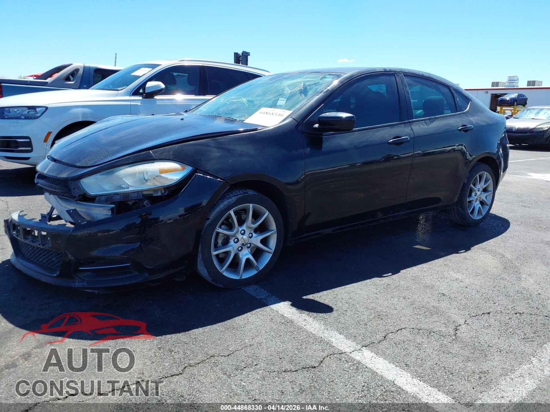 DODGE DART 2013 - 1C3CDFBA1DD100573