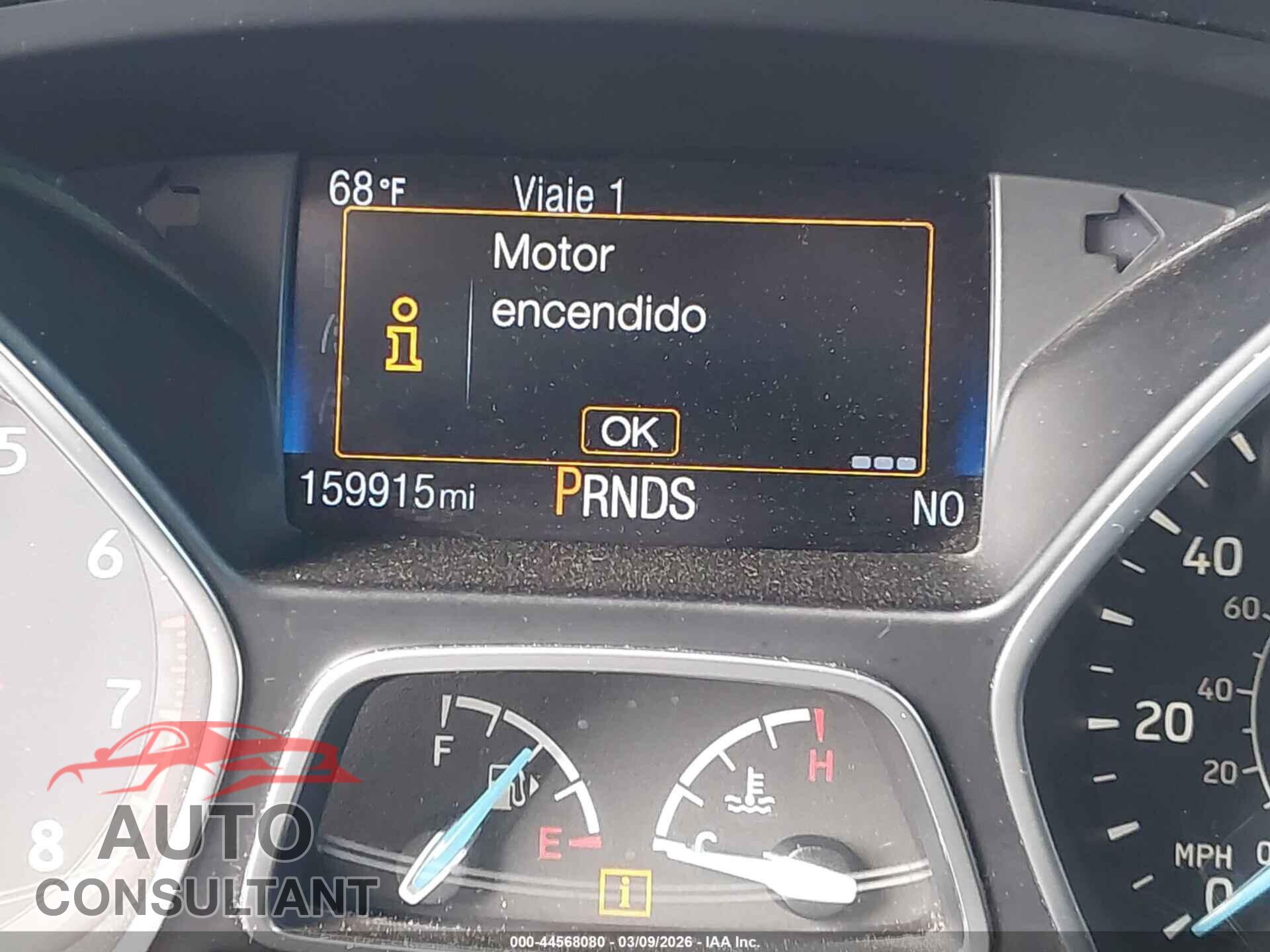 FORD FOCUS 2016 - 1FADP3F23GL324940