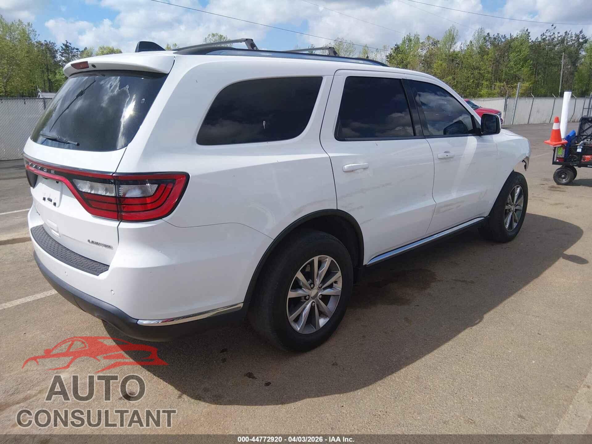 DODGE DURANGO 2015 - 1C4RDJDG2FC111908