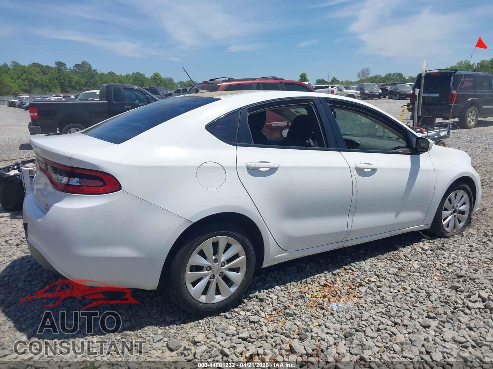 DODGE DART 2014 - 1C3CDFBB7ED877561