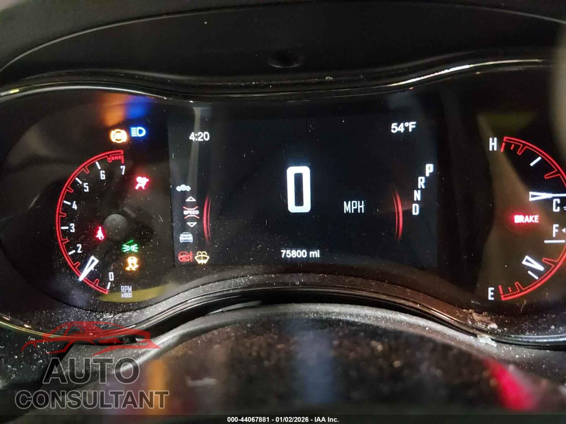 DODGE DURANGO 2020 - 1C4RDJDG9LC220121