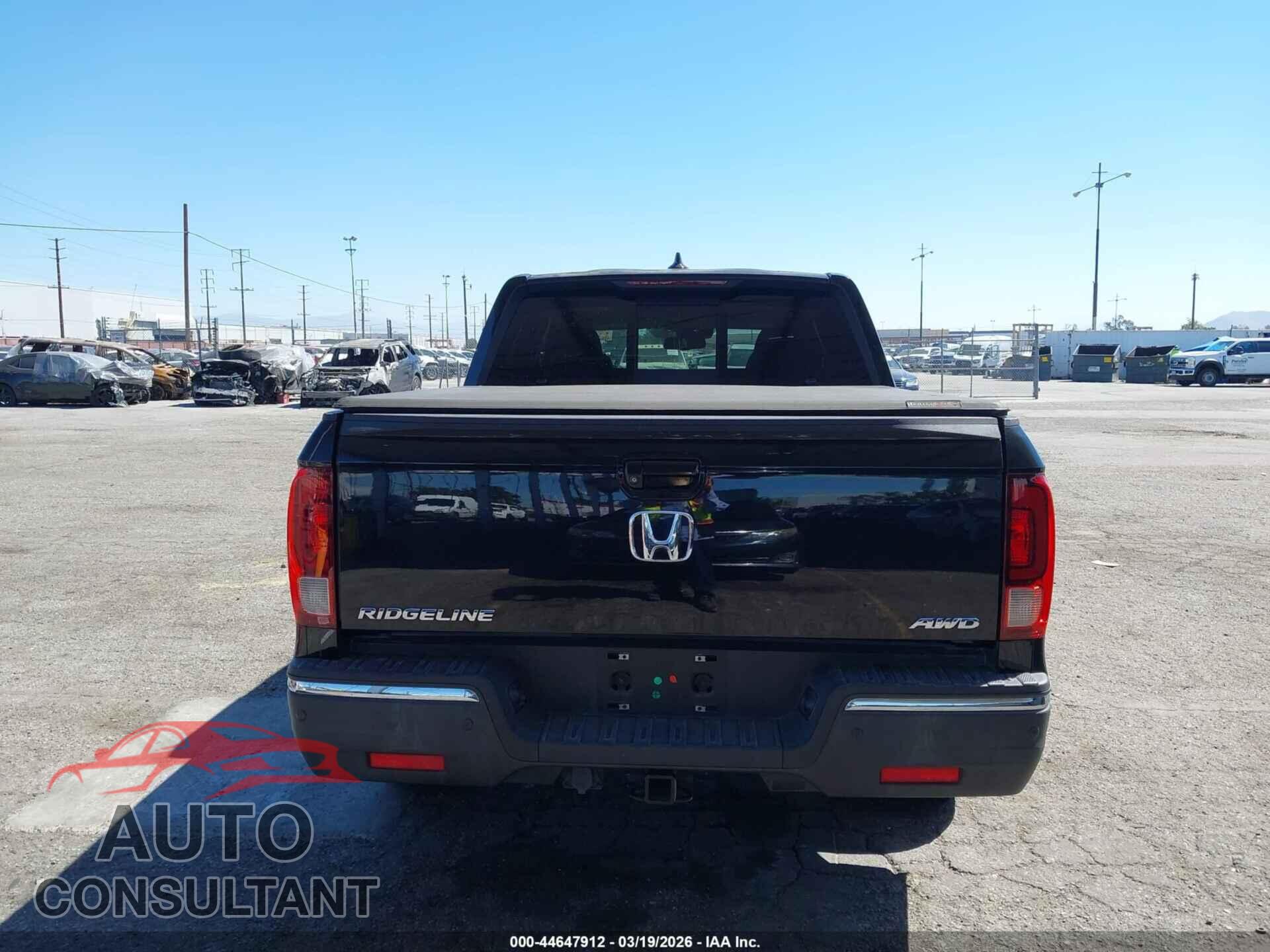 HONDA RIDGELINE 2017 - 5FPYK3F76HB003251