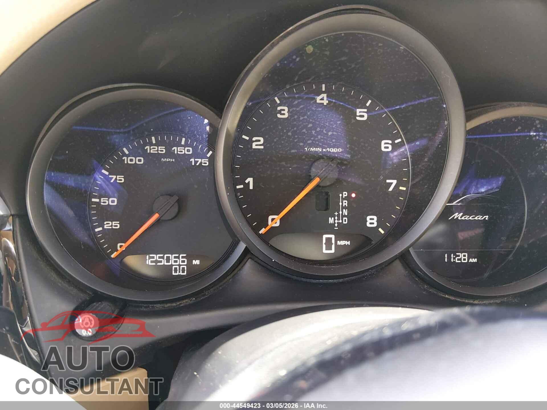PORSCHE MACAN 2017 - WP1AA2A54HLB04412