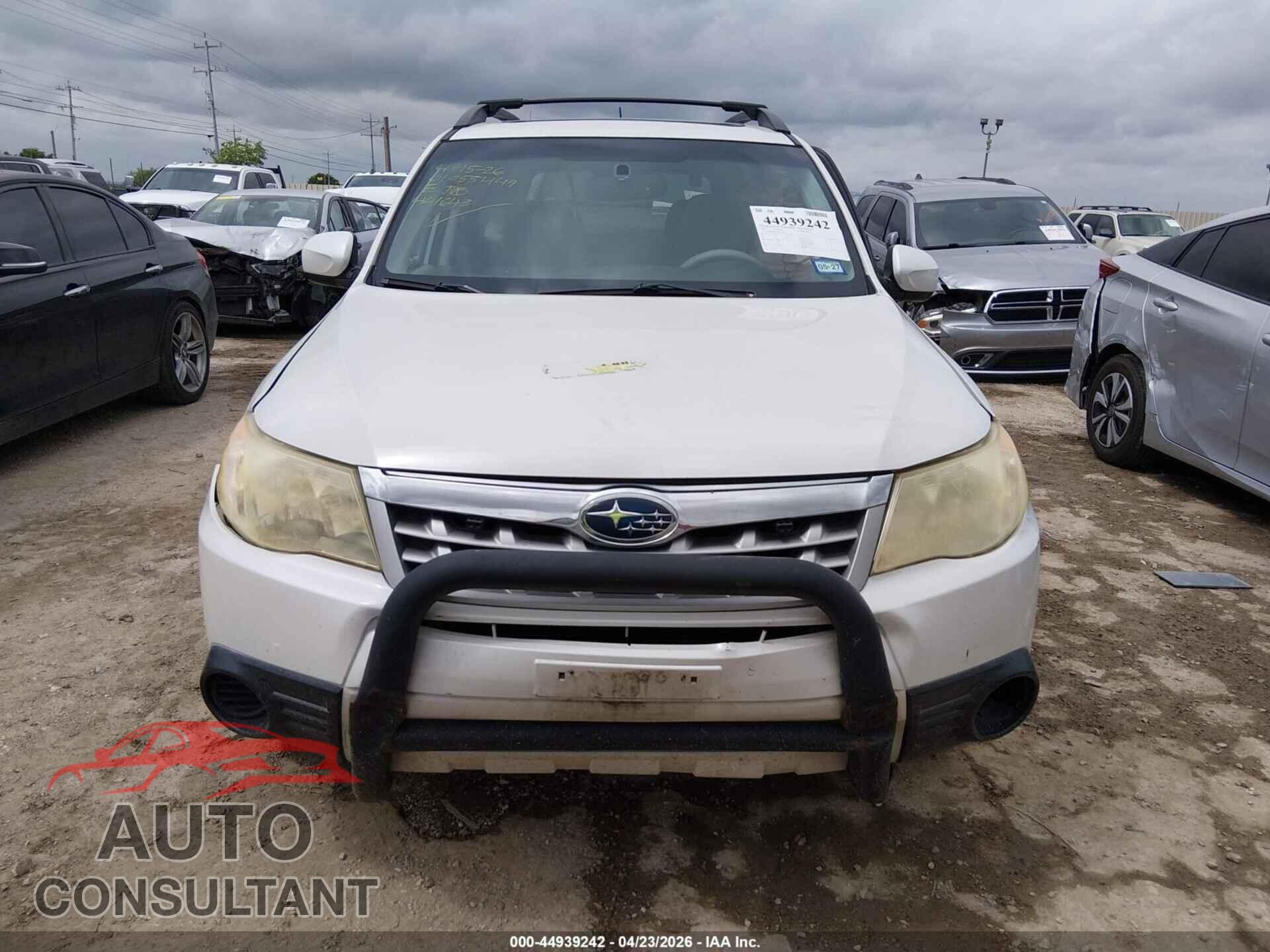 SUBARU FORESTER 2012 - JF2SHBDC8CH441643