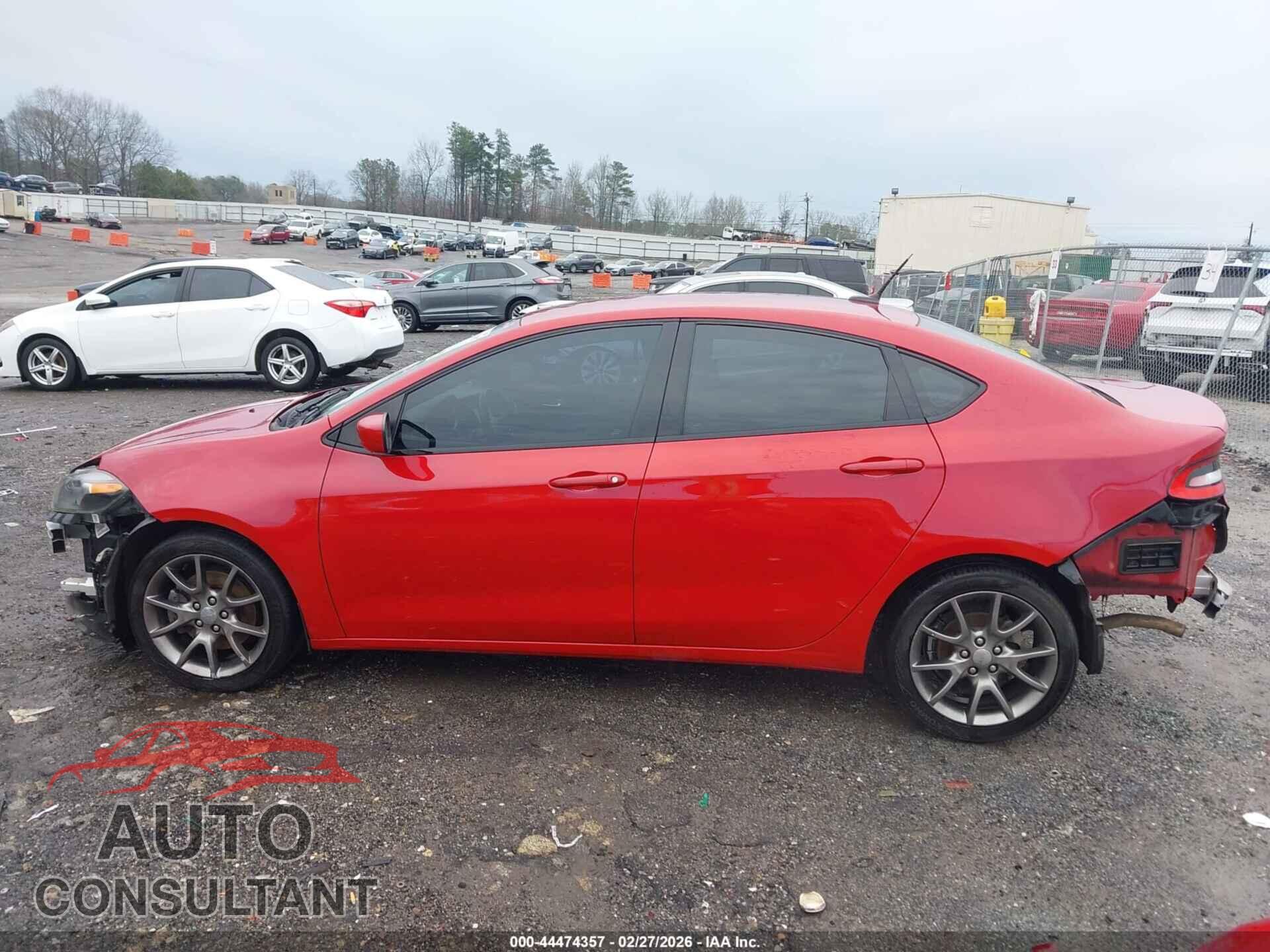 DODGE DART 2014 - 1C3CDFBB7ED865300