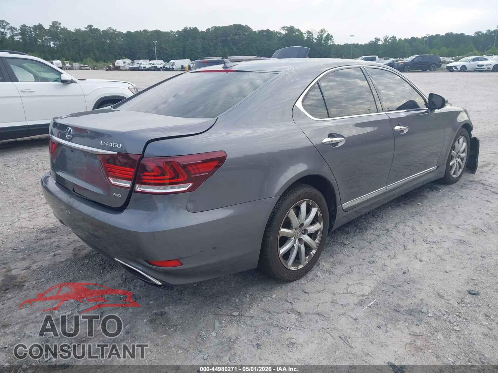 LEXUS LS 460 2013 - JTHCL5EF7D5016170